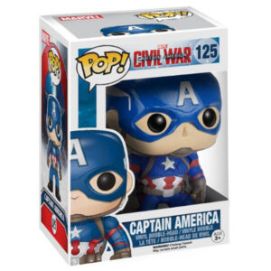 Funko pop marvel captain america civil war 125 – bobblehead da collezione - Avengers