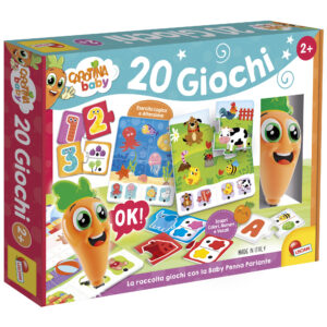 Carotina baby penna parlante – con 20 giochi educativi interattivi - LISCIANI