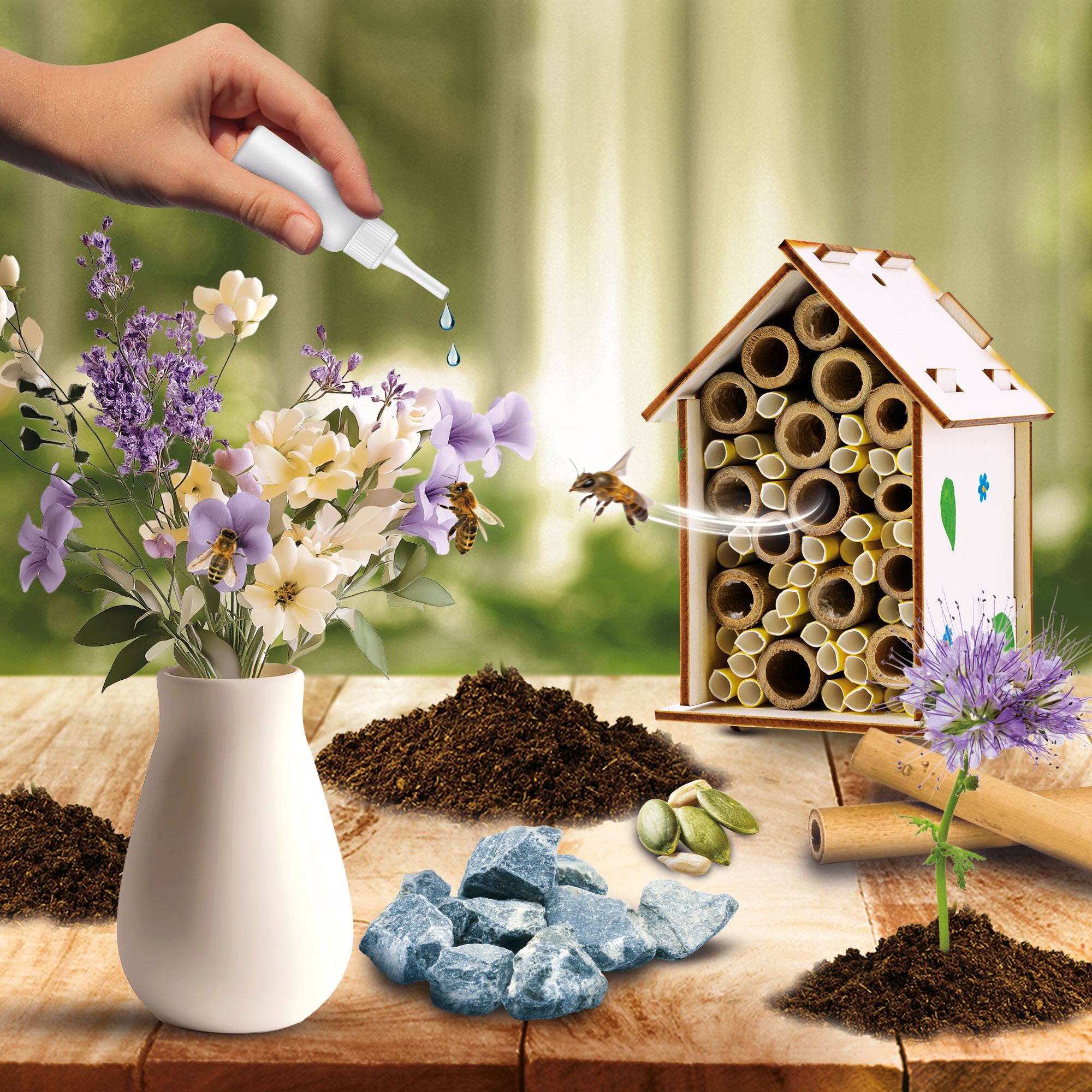 I’m a genius laboratorio delle api – gioco scientifico educativo per bambini - LISCIANI