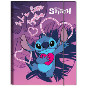 Cartellina con elastico ds01 # lilo & stitch - SEVEN, Disney Stitch