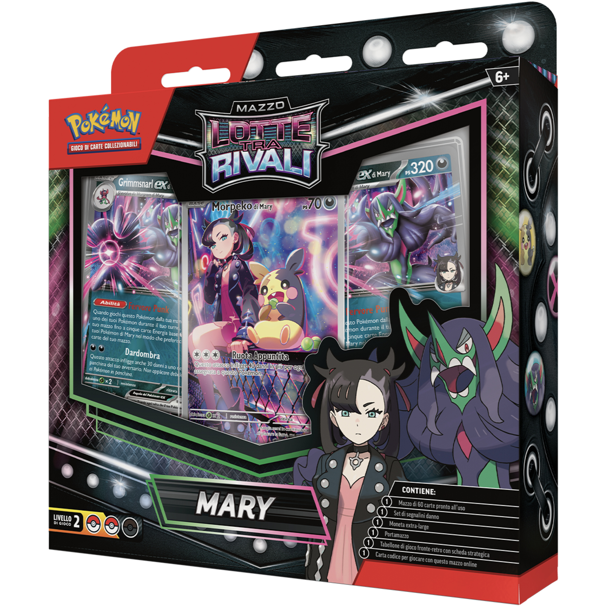 Pokemon mazzo singolo assortito lotte tra rivali: mary vs rocco - POKEMON