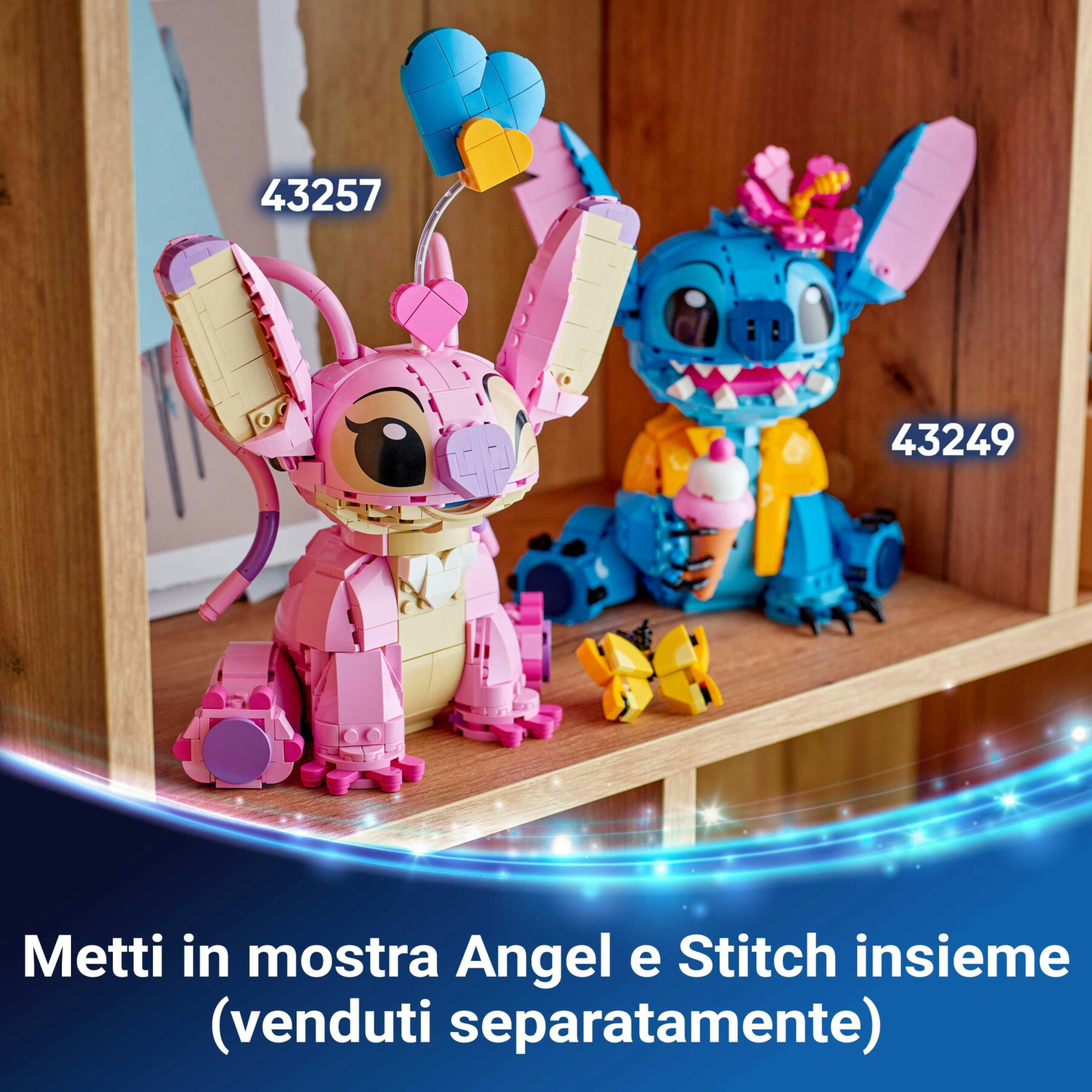 Lego disney 43257 angel lilo & stitch: personaggio, palloncini 9+ - Lego