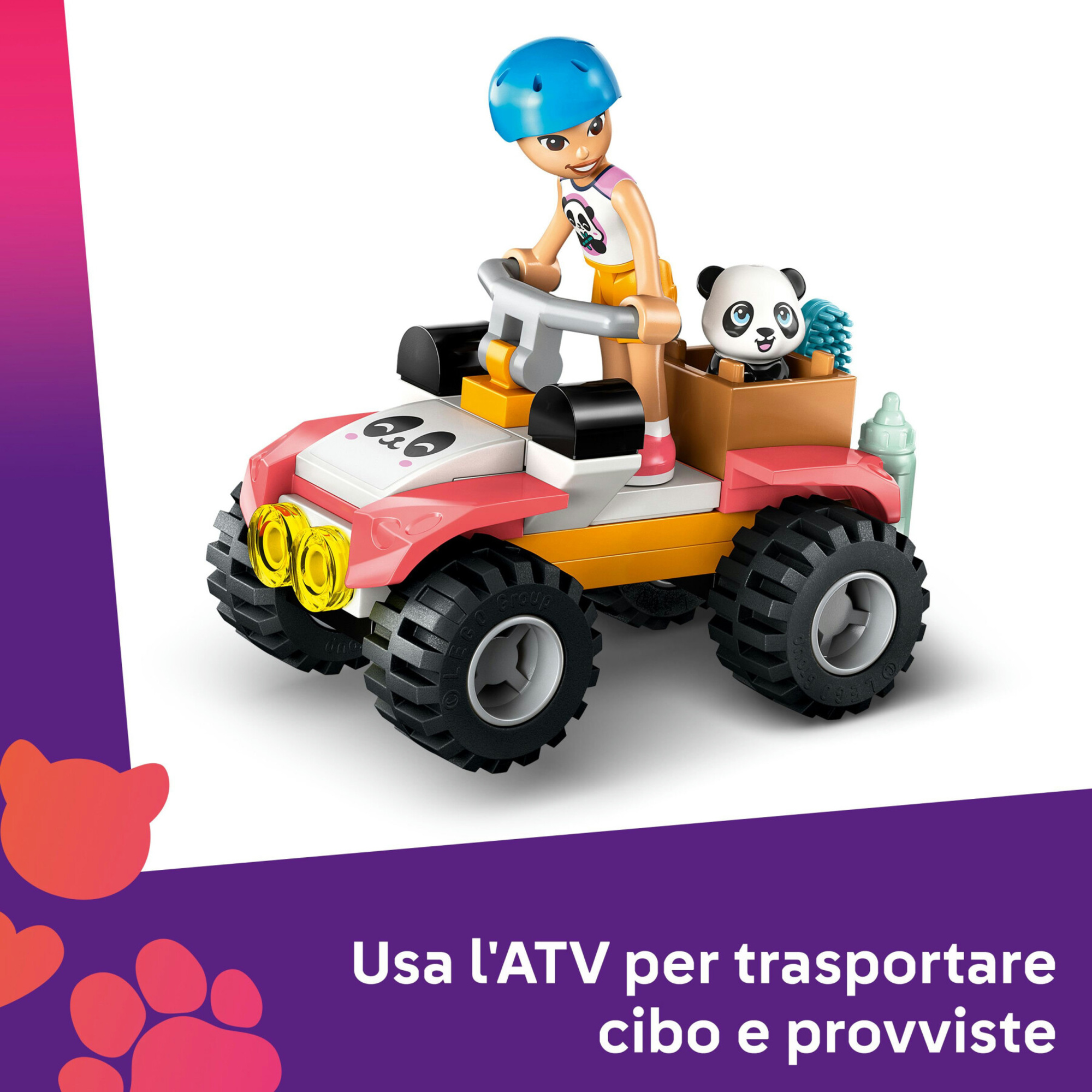 Lego friends 42648 santuario panda: casa albero, veicolo, 2 doll - LEGO FRIENDS