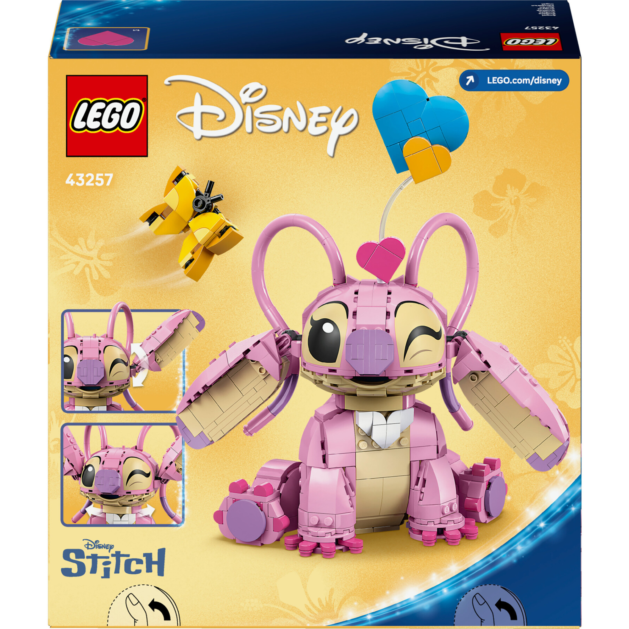Lego disney 43257 angel lilo & stitch: personaggio, palloncini 9+ - Lego