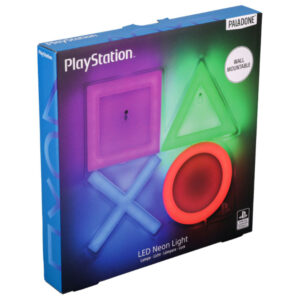Paladone lampada neon da muro playstation simboli - -- No Brand --
