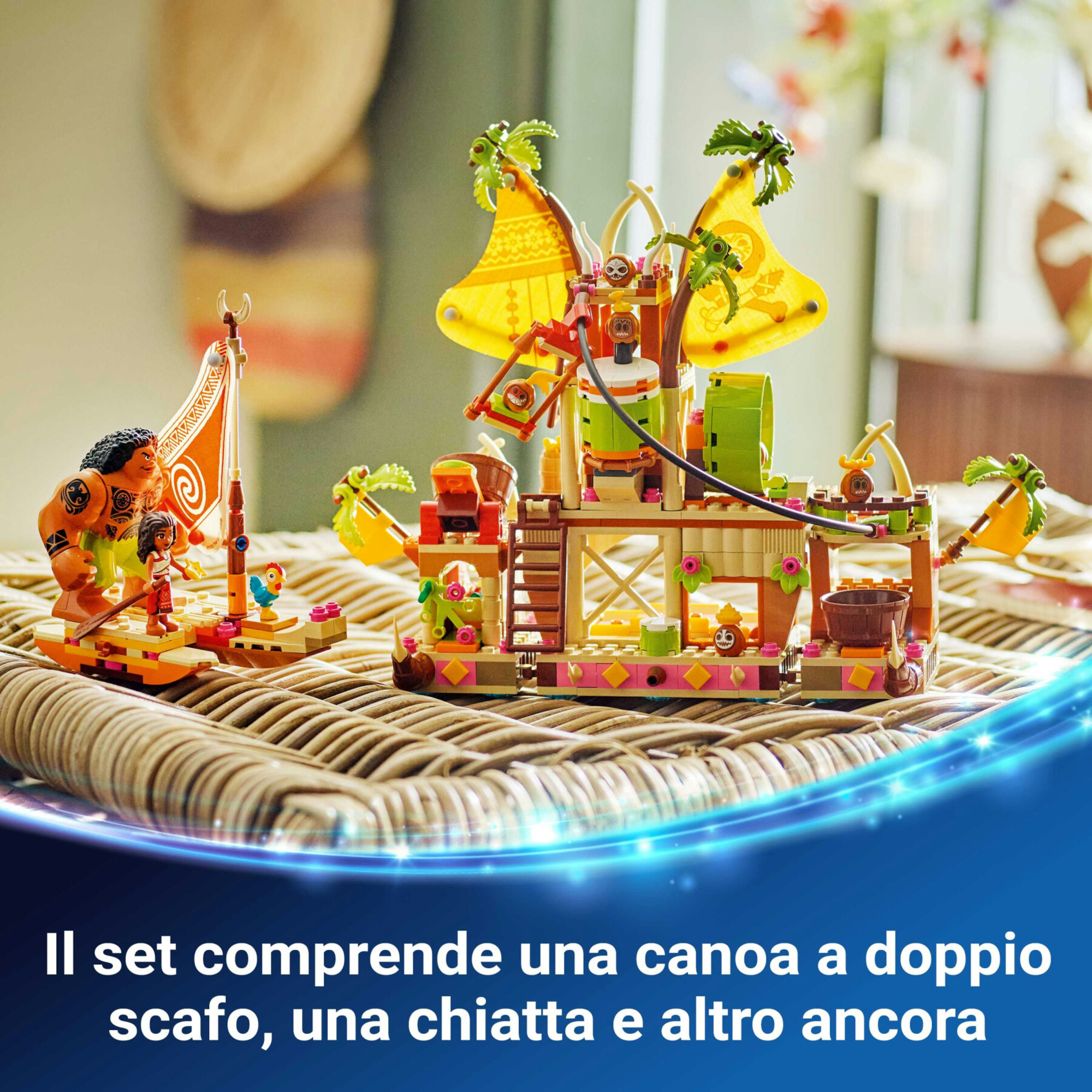 Lego disney oceania 2 43258: barcone kakamora, costruzioni 7+ - Lego