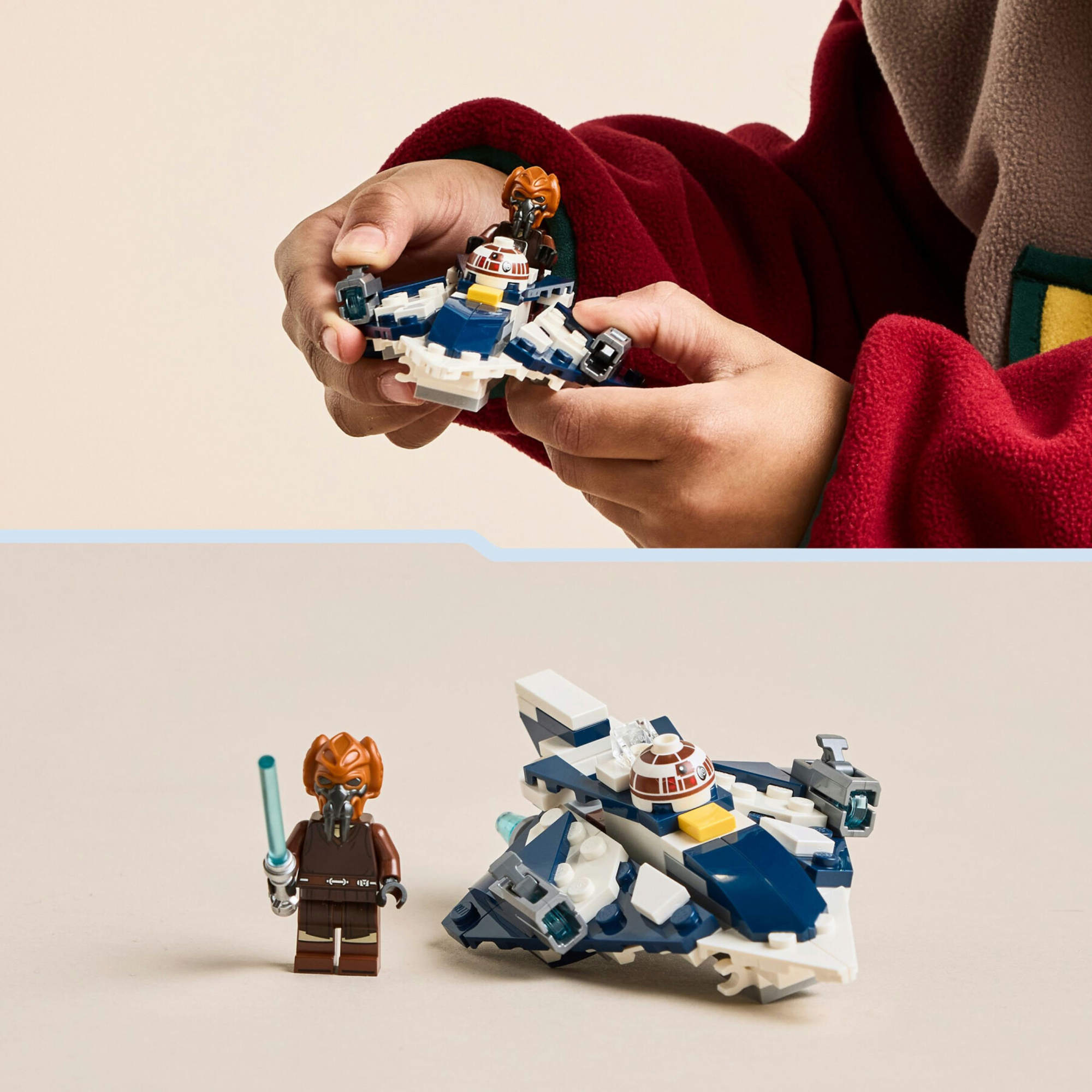 Lego star wars 75400 microfighter jedi: astronave, 2 shooter 6+ - Lego