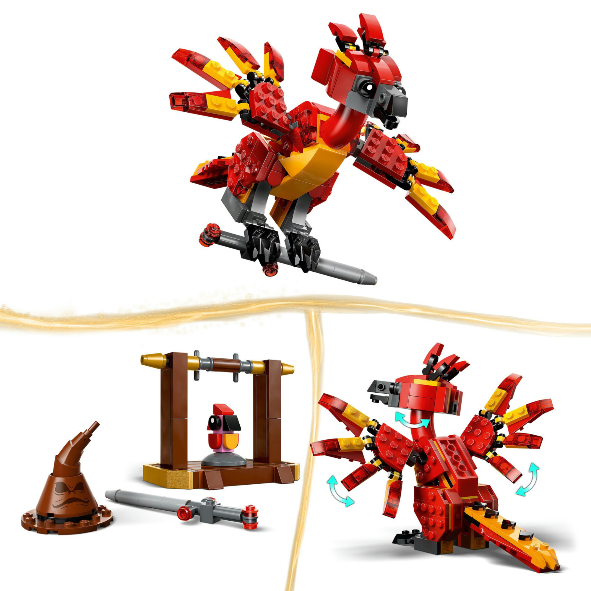Lego harry potter 76448 fanny: fenice dumbledore - 8+ - LEGO® Harry Potter™, Lego