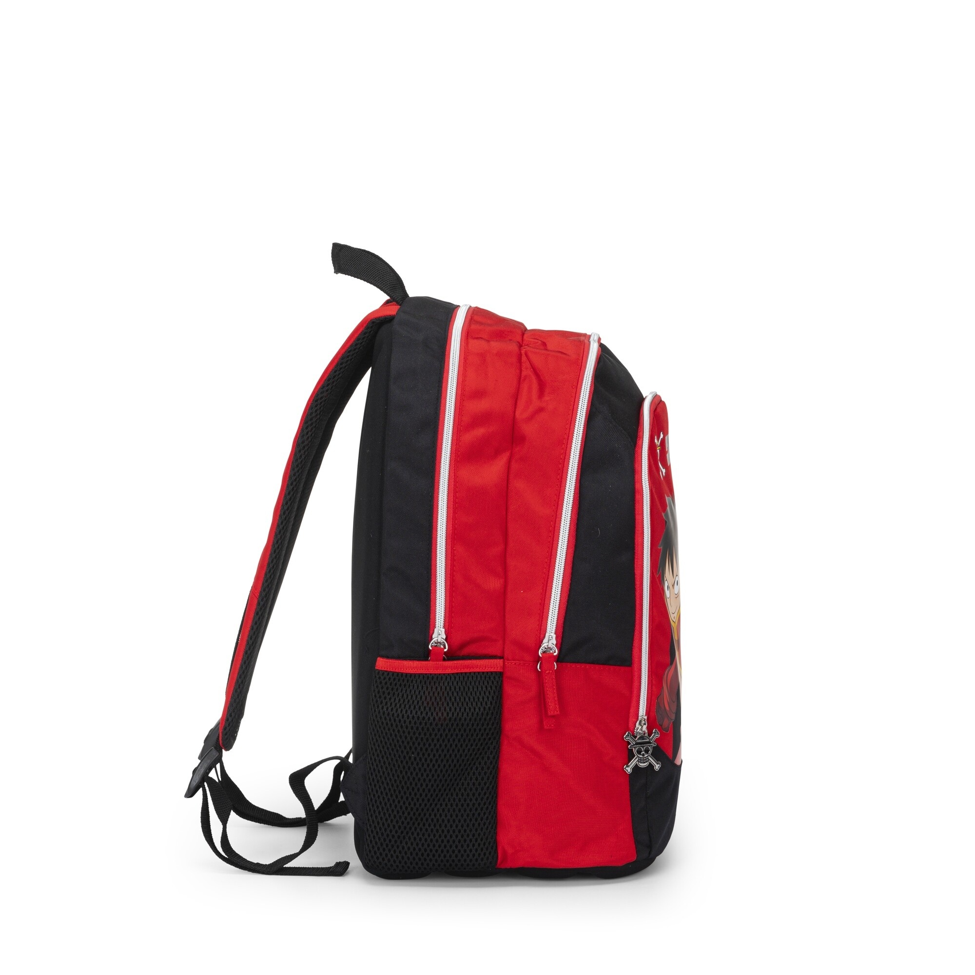 Zaino scuola organizzato con chiusure a zip one piece - ONE PIECE