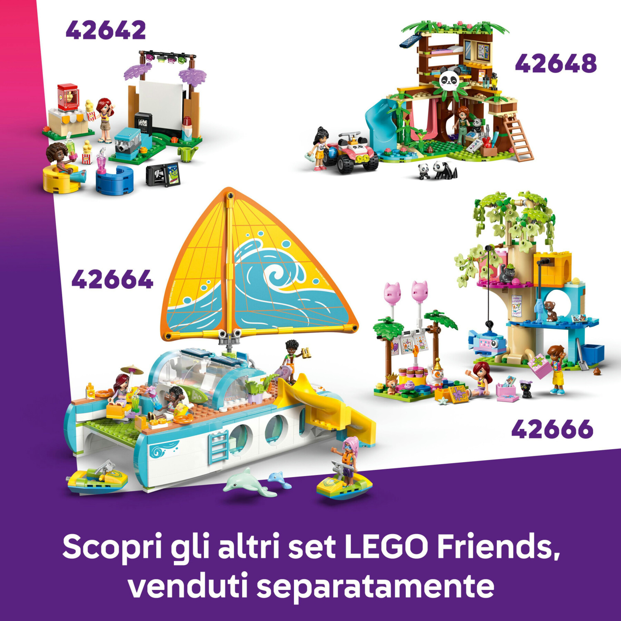 Lego friends 42653 negozio musica, appartamento: 3 mini bamboline 7+ - LEGO FRIENDS