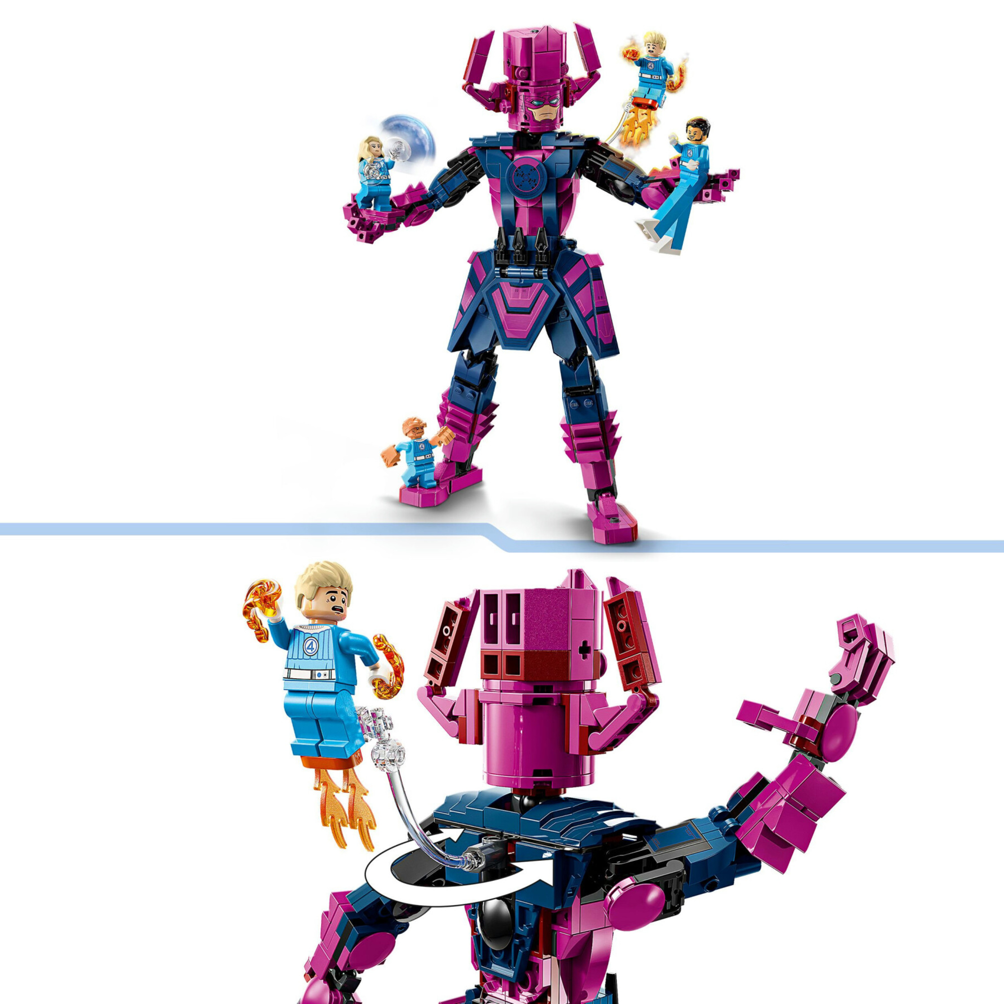 Lego marvel 76316 galactus: personaggio costruibile, minifigure 9+ - LEGO SUPER HEROES, Lego