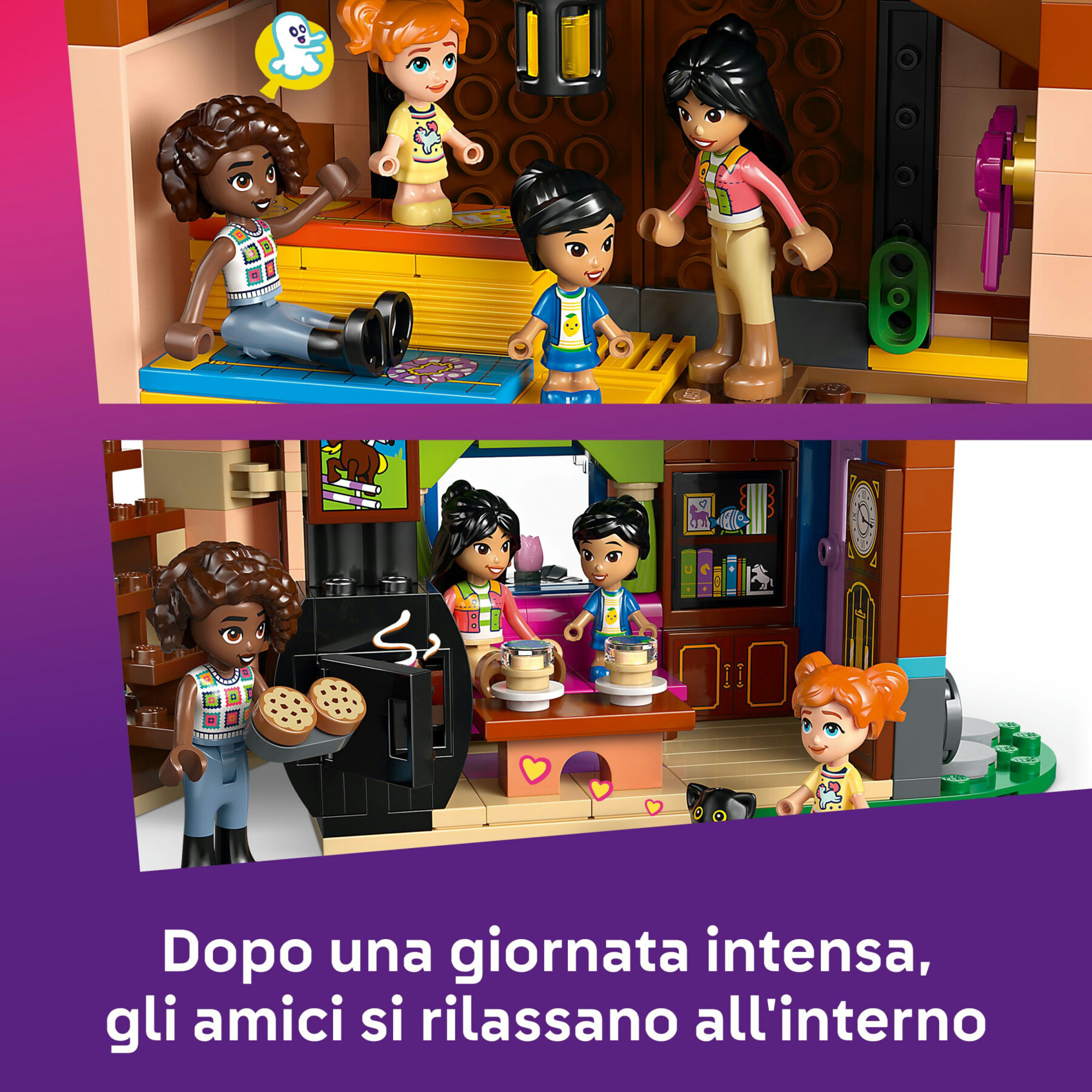 Lego friends 42654 ranch pony: scuderia, 4 mini bamboline 7+ - LEGO FRIENDS