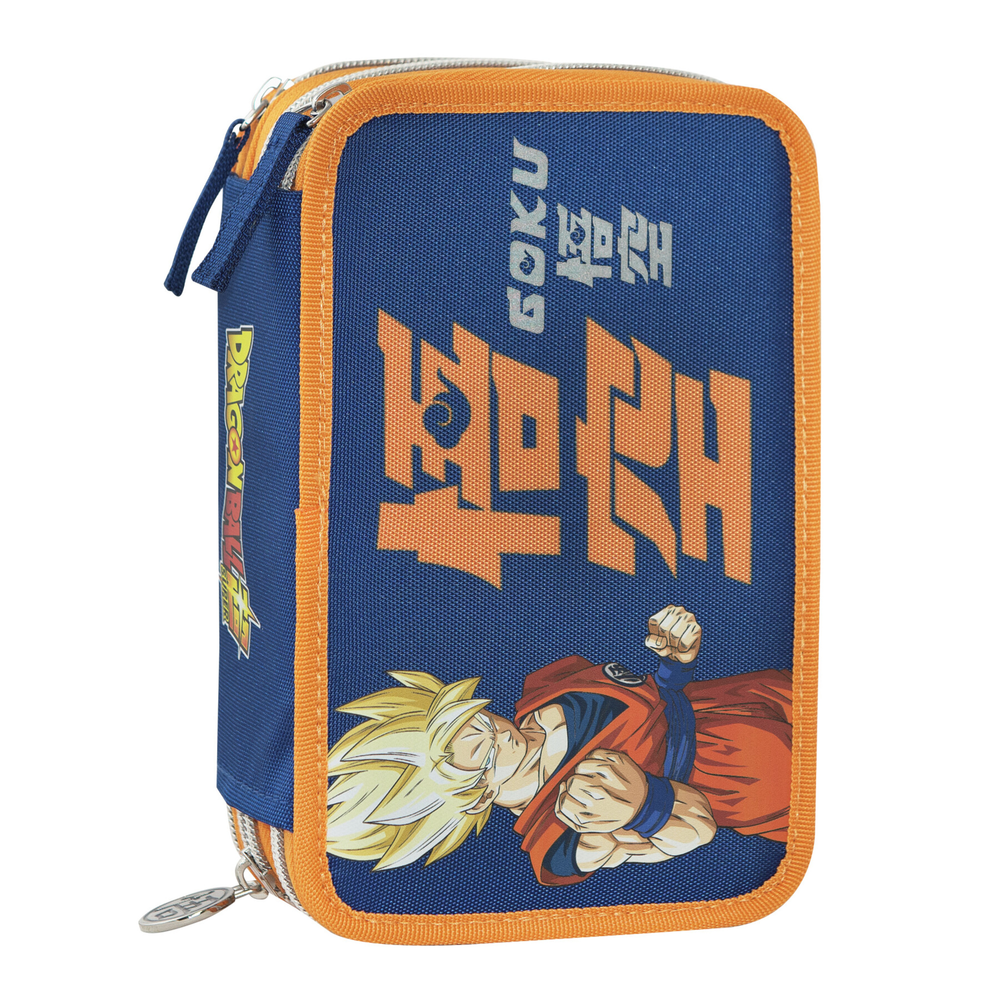 Astuccio 3 zip dragon ball 3 scomparti con 41 accessori scuola - DRAGON BALL