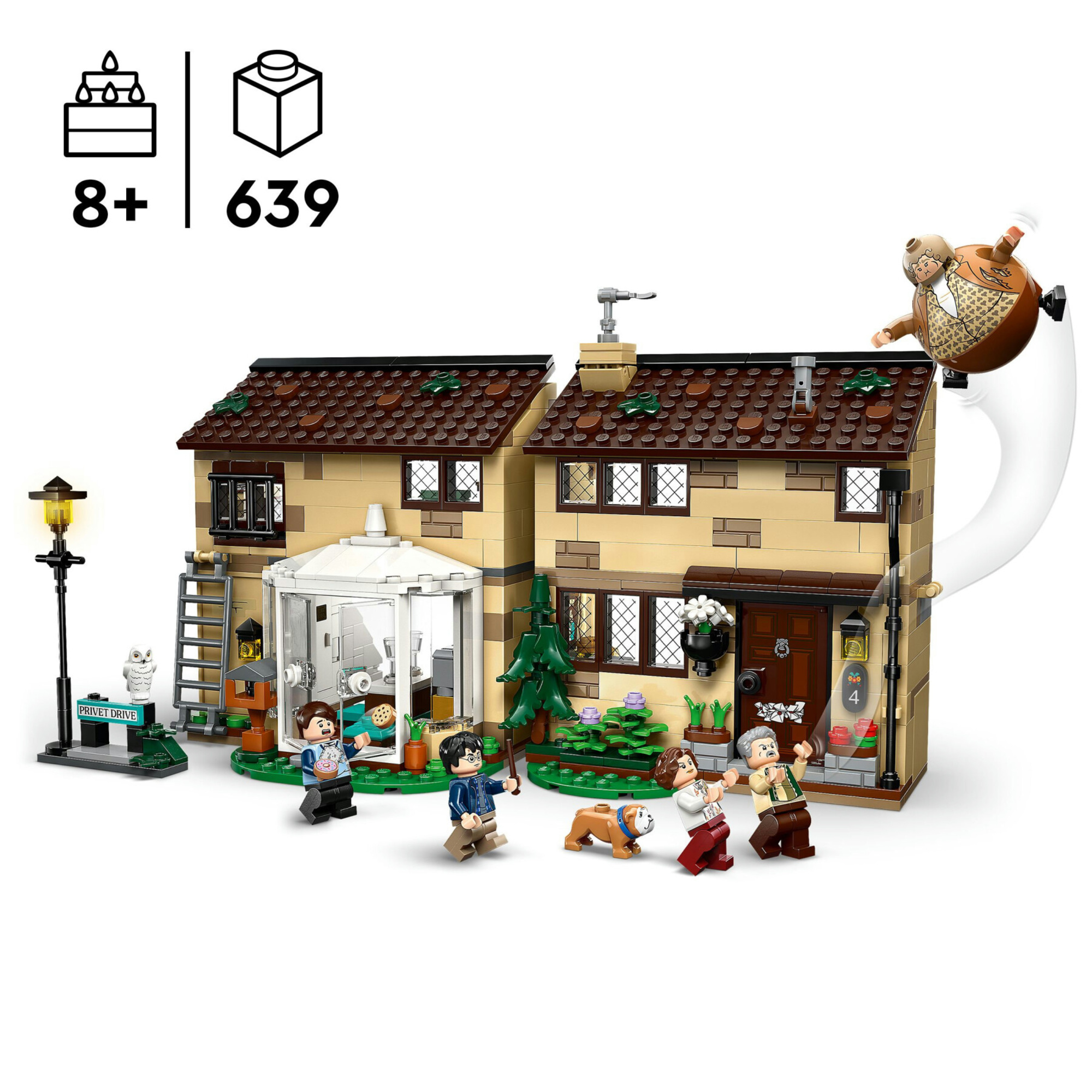 Lego harry potter 76451 privet drive: visita marge, 6 personaggi 8+ - LEGO® Harry Potter™, Lego