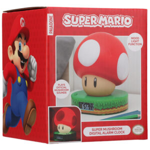 Sveglia digitale super mario - fungo - alimentazione usb - Super Mario