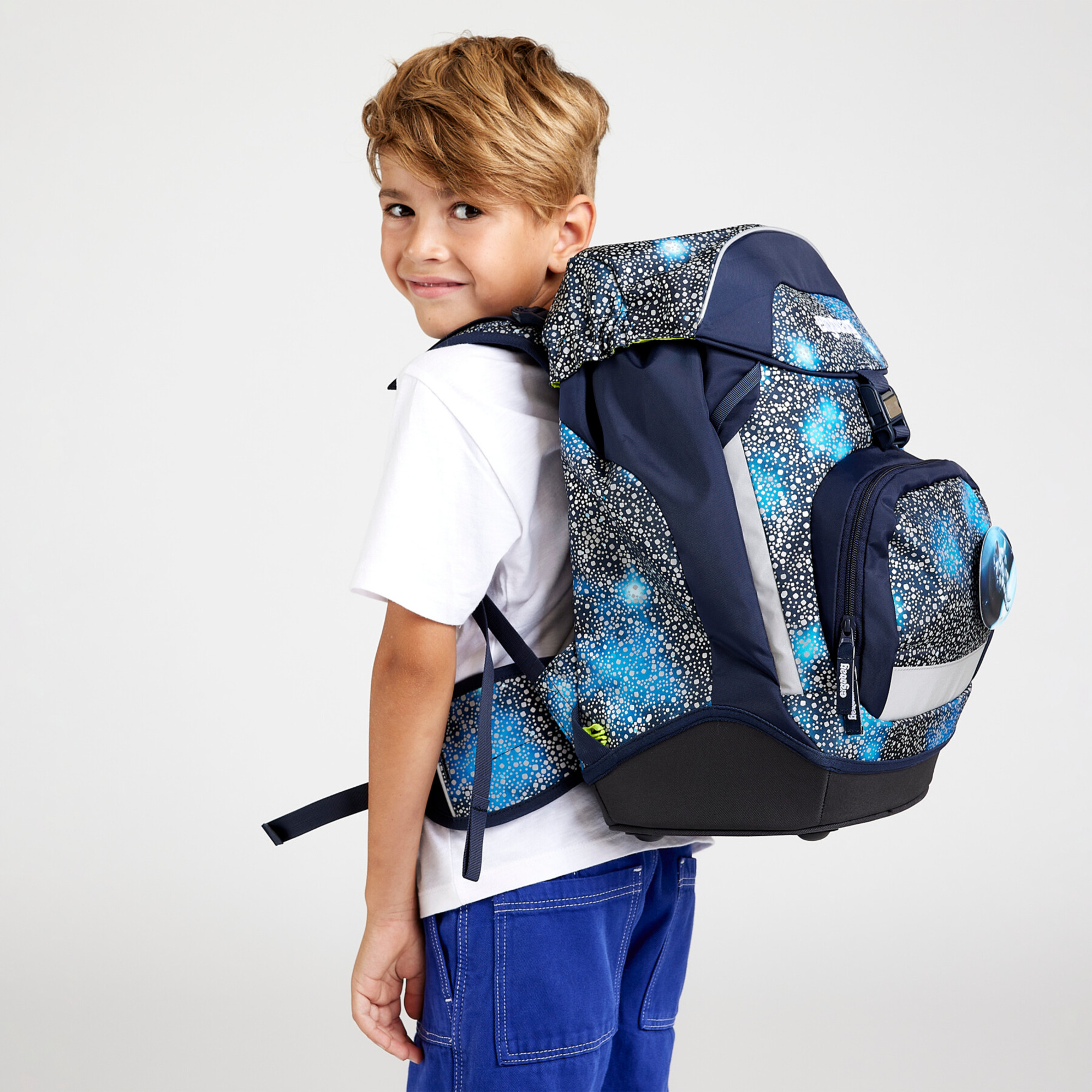 Ergobag prime milky bear zaino ergonomico ed ecosostenibile per la scuola elementare - Ergobag