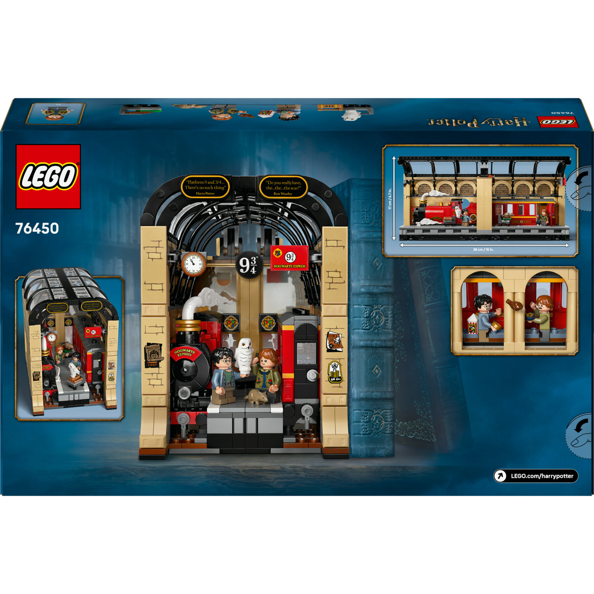 Lego harry potter 76450 book nook hogwarts express: treno, 4 pers. 10+ - LEGO® Harry Potter™, Lego
