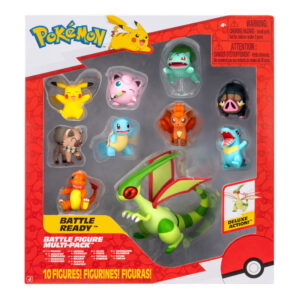 Pokémon battle figure confezione deluxe da 10 personaggi - POKEMON