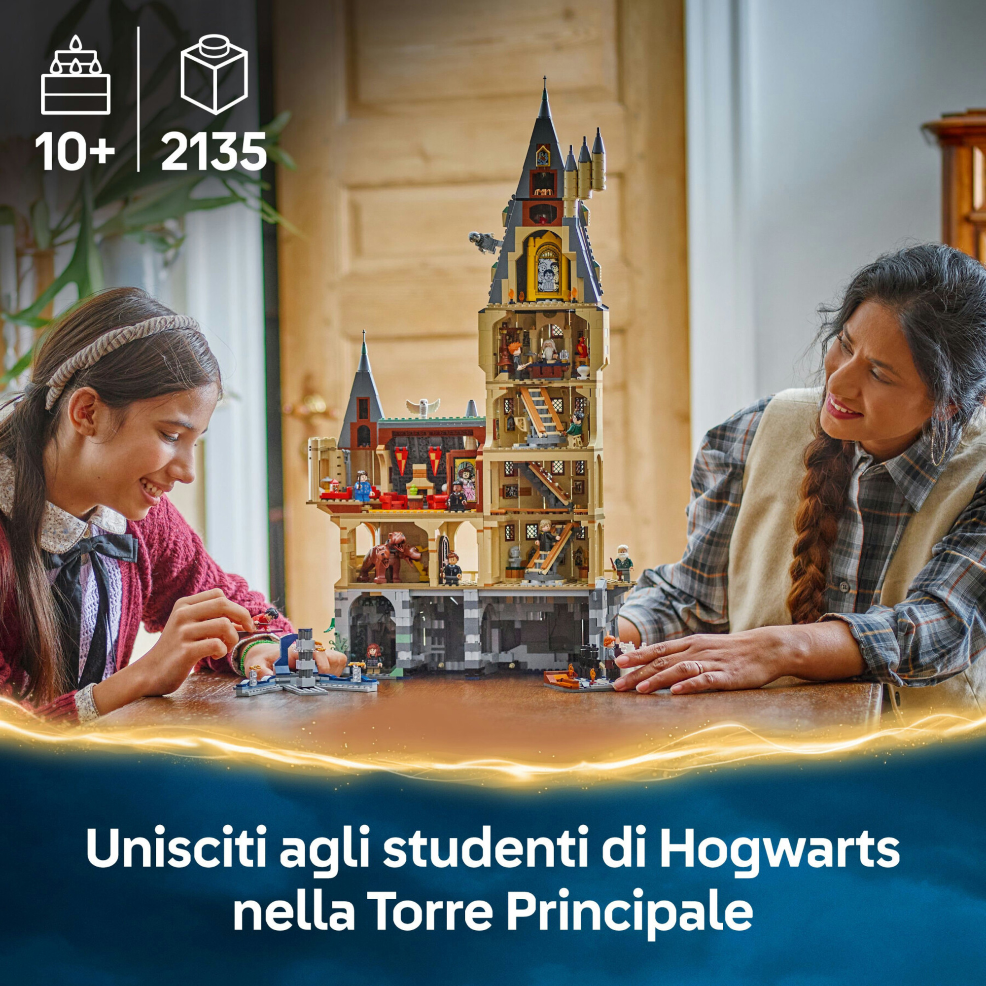 Lego harry potter 76454 hogwarts: torre scalinata, modulare 10+ - LEGO® Harry Potter™, Lego