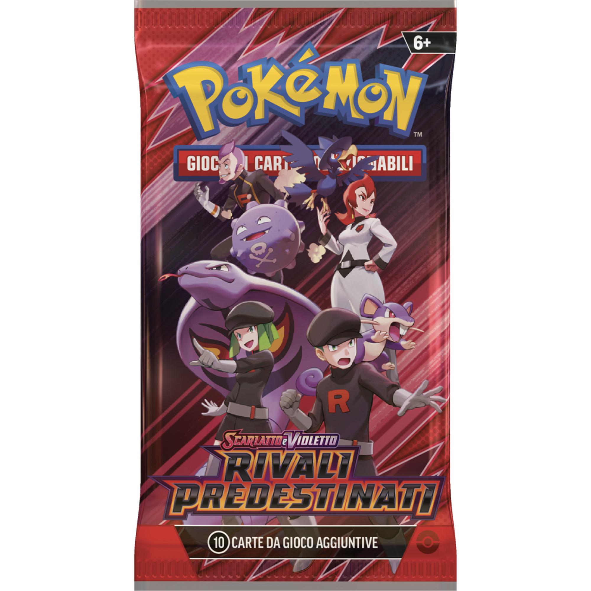 Busta singola e assortita  dell’espansione  scarlatto e violetto - rivali predestinati - POKEMON