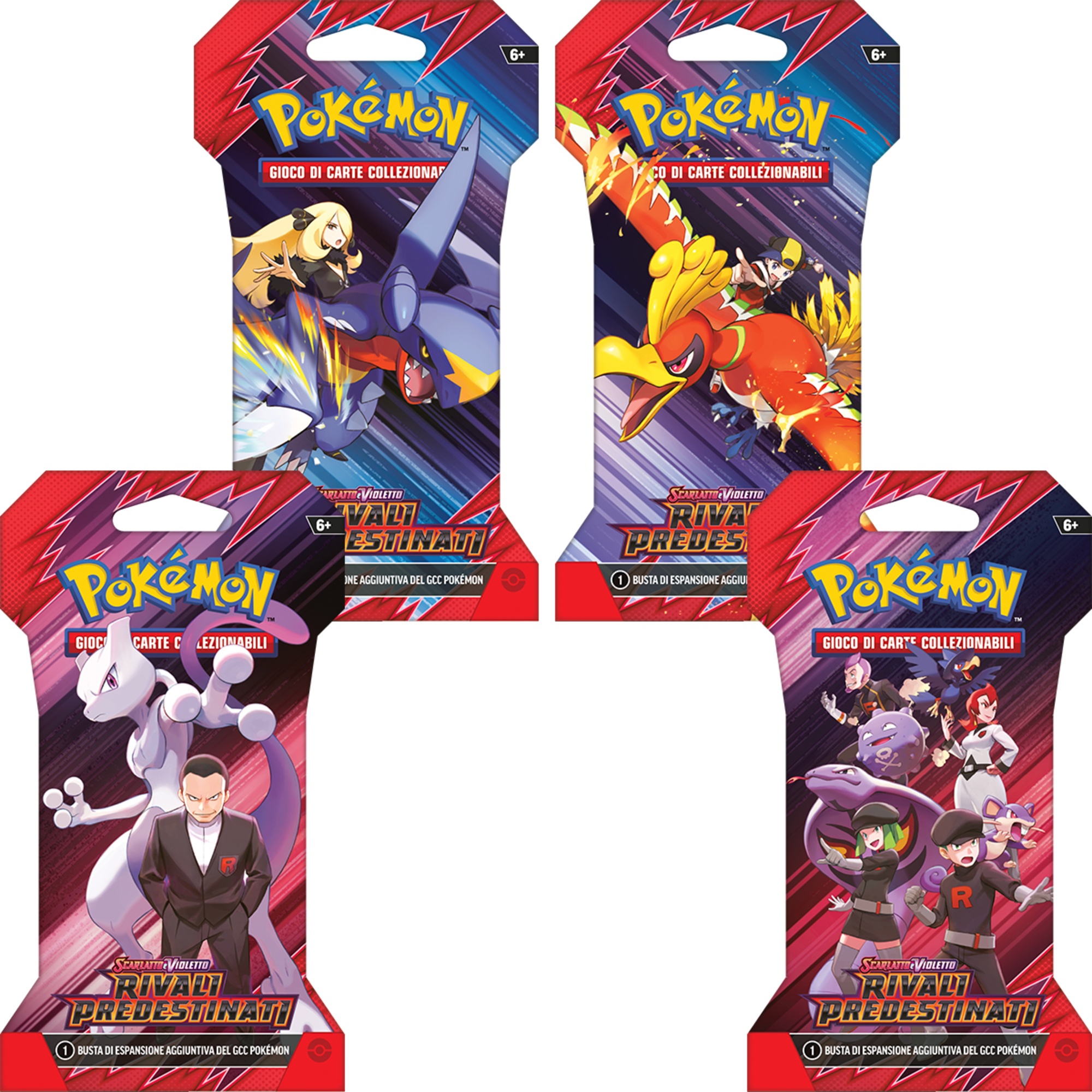 Busta singola assortita dell’espansione   scarlatto e violetto - rivali predestinati - POKEMON