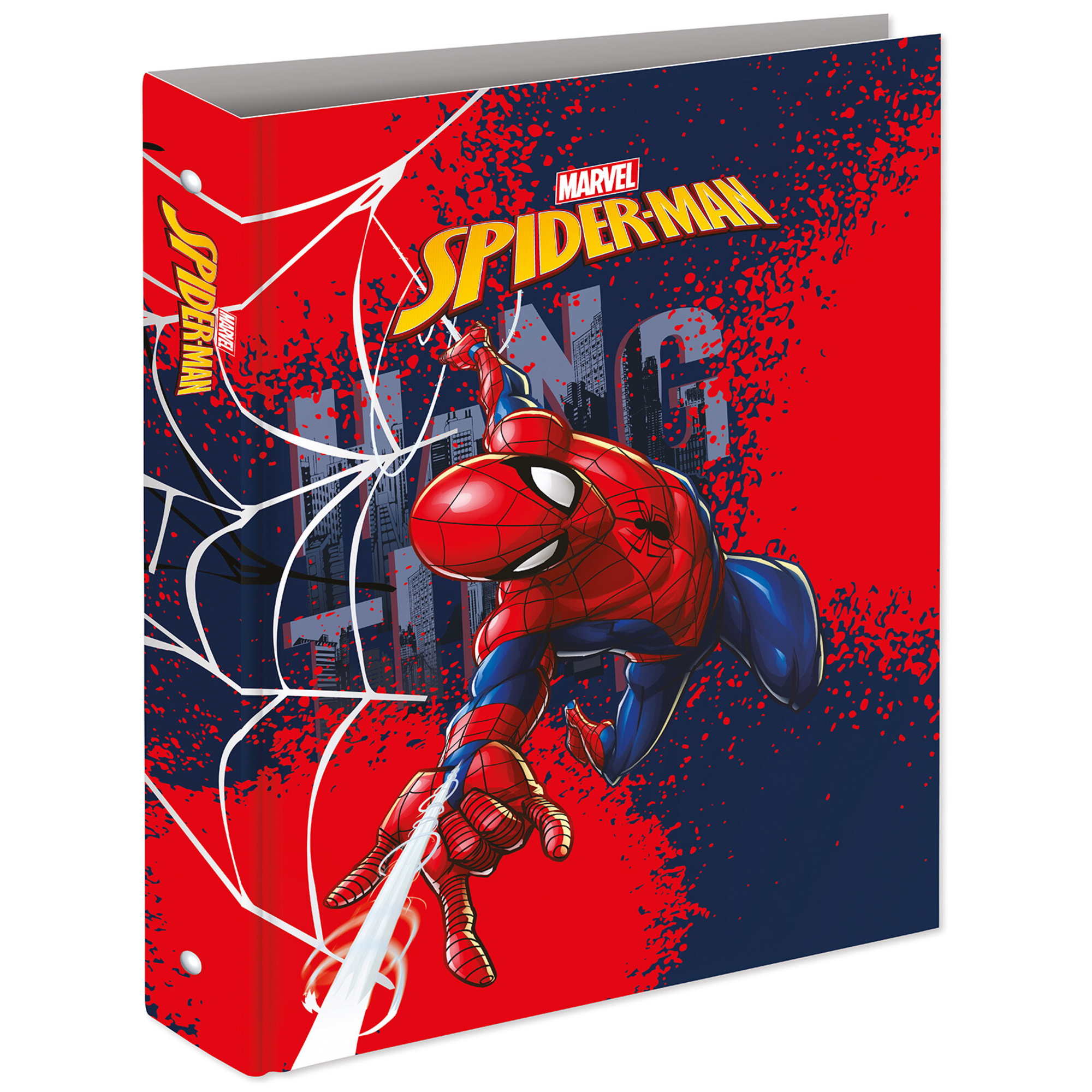Raccoglitore anelli a4 maxi d30 # spider-man - SEVEN, Spiderman