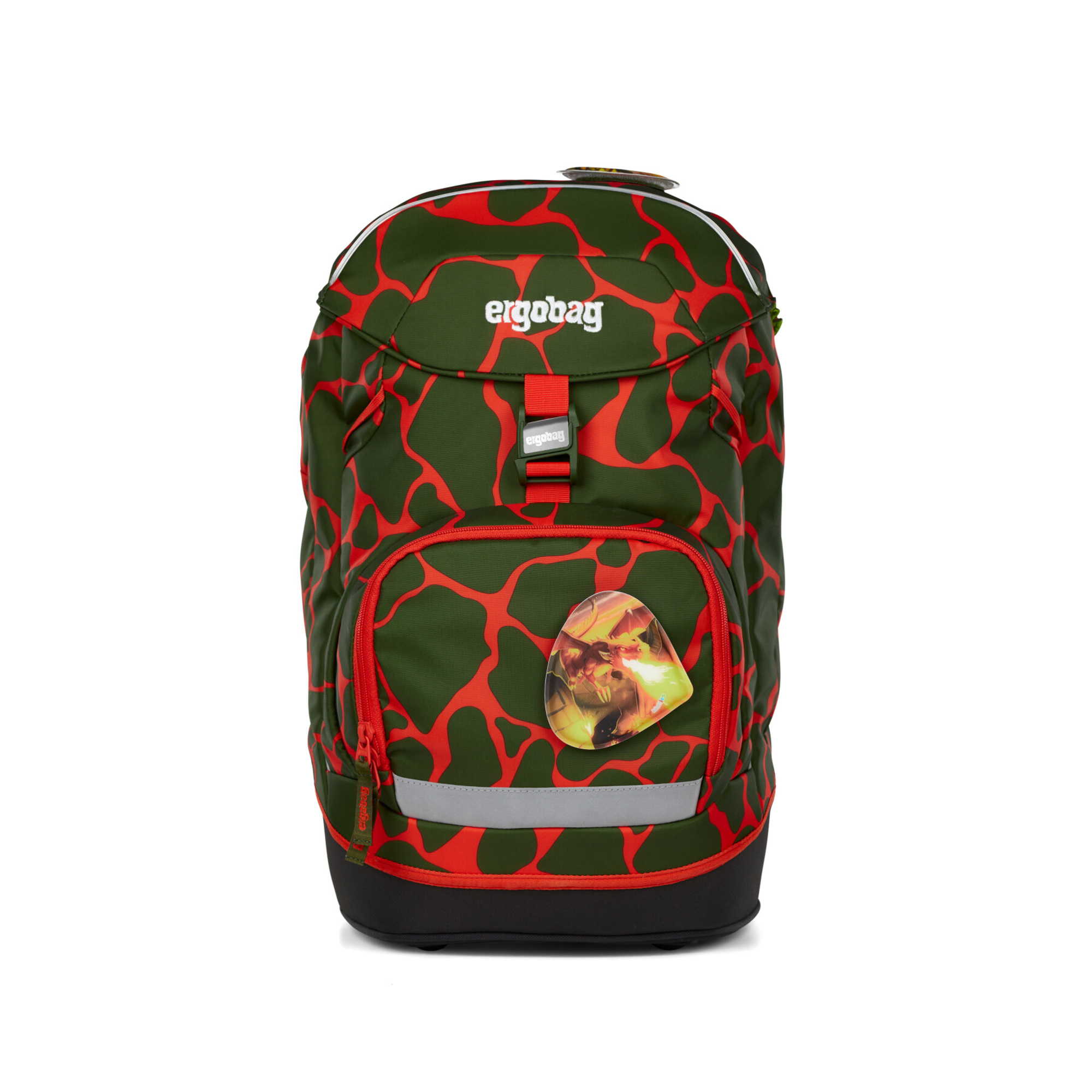 Ergobag prime fire dragonbear zaino ergonomico ed ecosostenibile per la scuola elementare - Ergobag