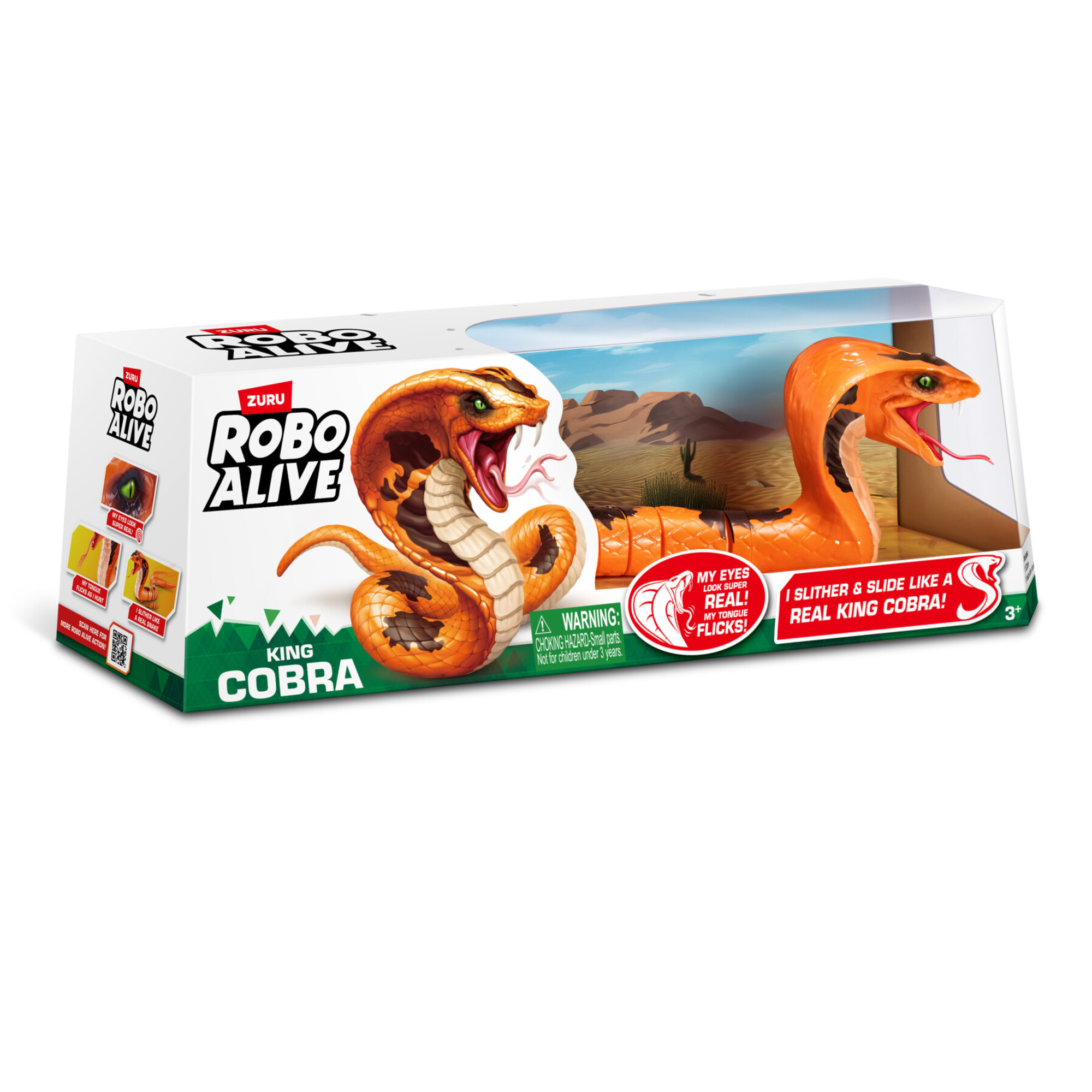 Robo alive cobra 71137: serpente robotico interattivo - Robo Alive