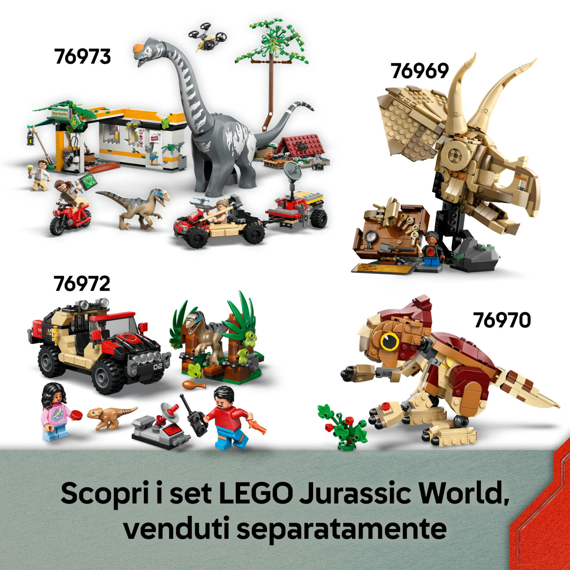 Lego jurassic world – 76976 – missione aerea con spinosauro - Jurassic World, LEGO JURASSIC WORLD, Lego