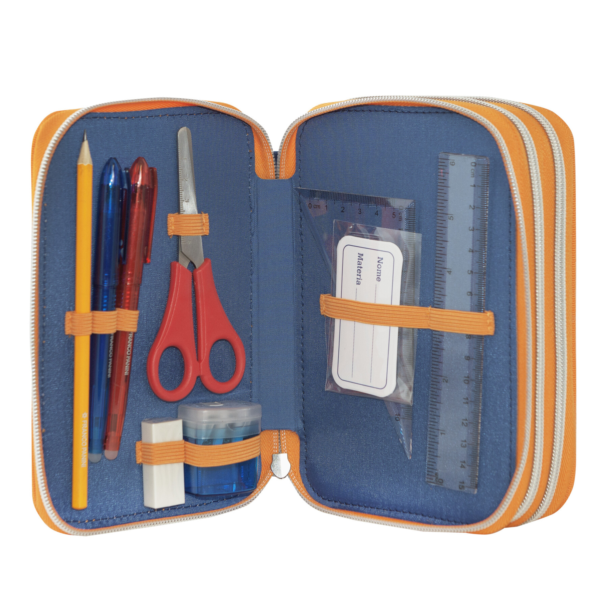 Astuccio 3 zip dragon ball 3 scomparti con 41 accessori scuola - DRAGON BALL