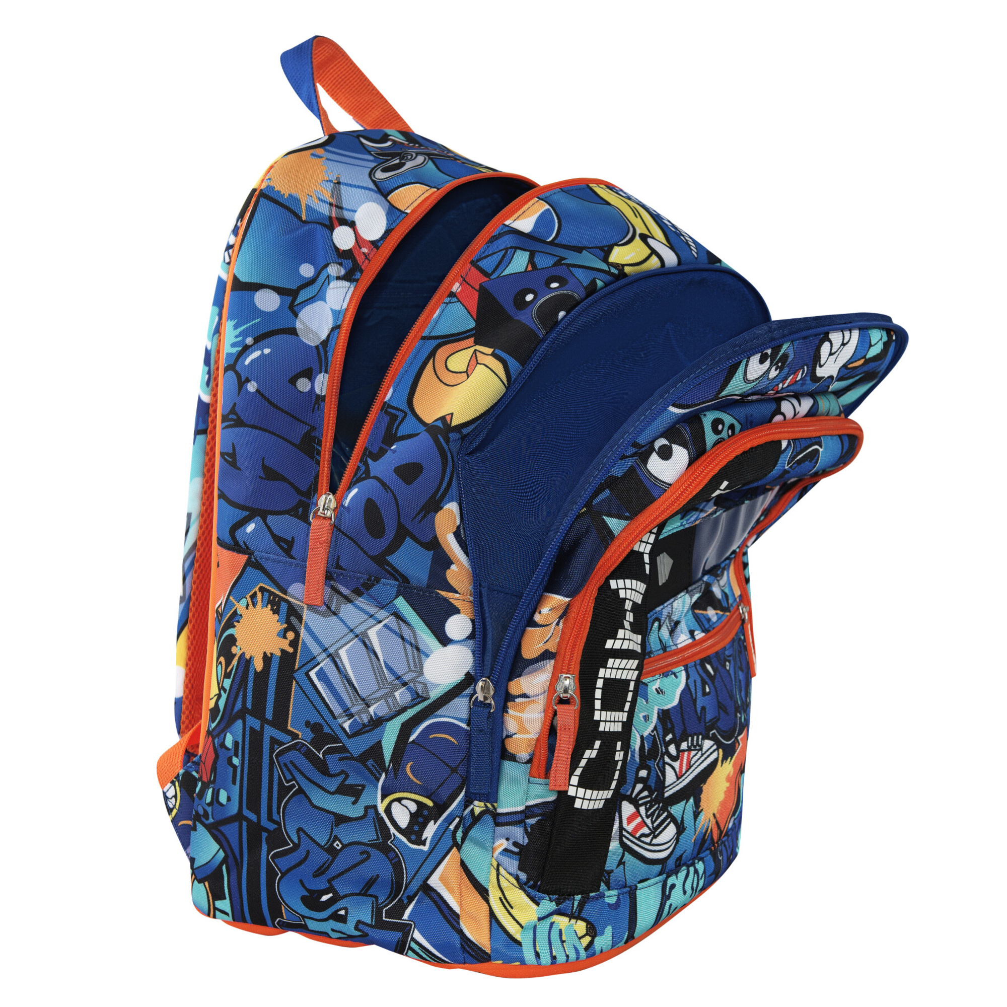 Zaino scuola comix ultra bright jam boy con pannello led personalizzabile e ricaricabile - COMIX