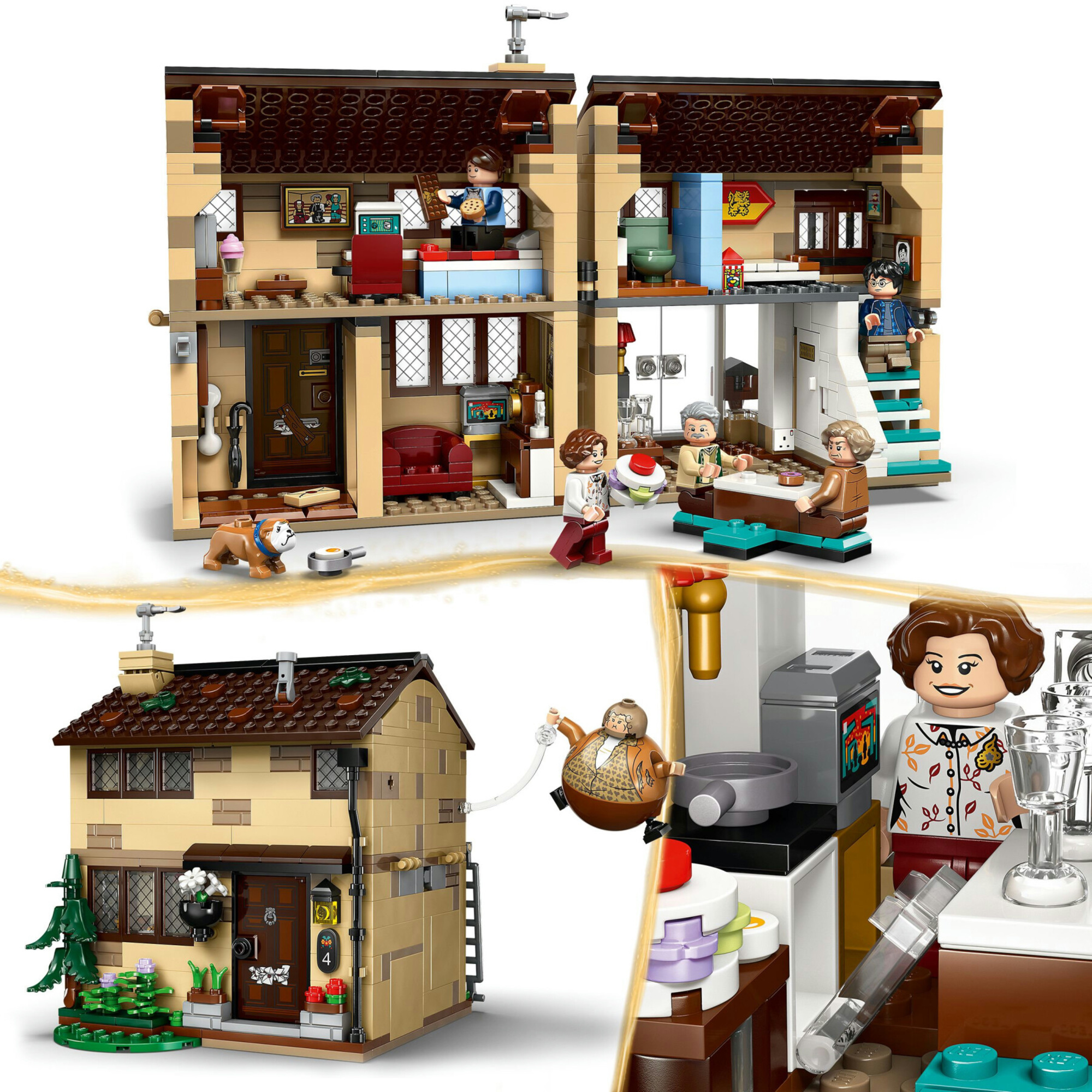Lego harry potter 76451 privet drive: visita marge, 6 personaggi 8+ - LEGO® Harry Potter™, Lego