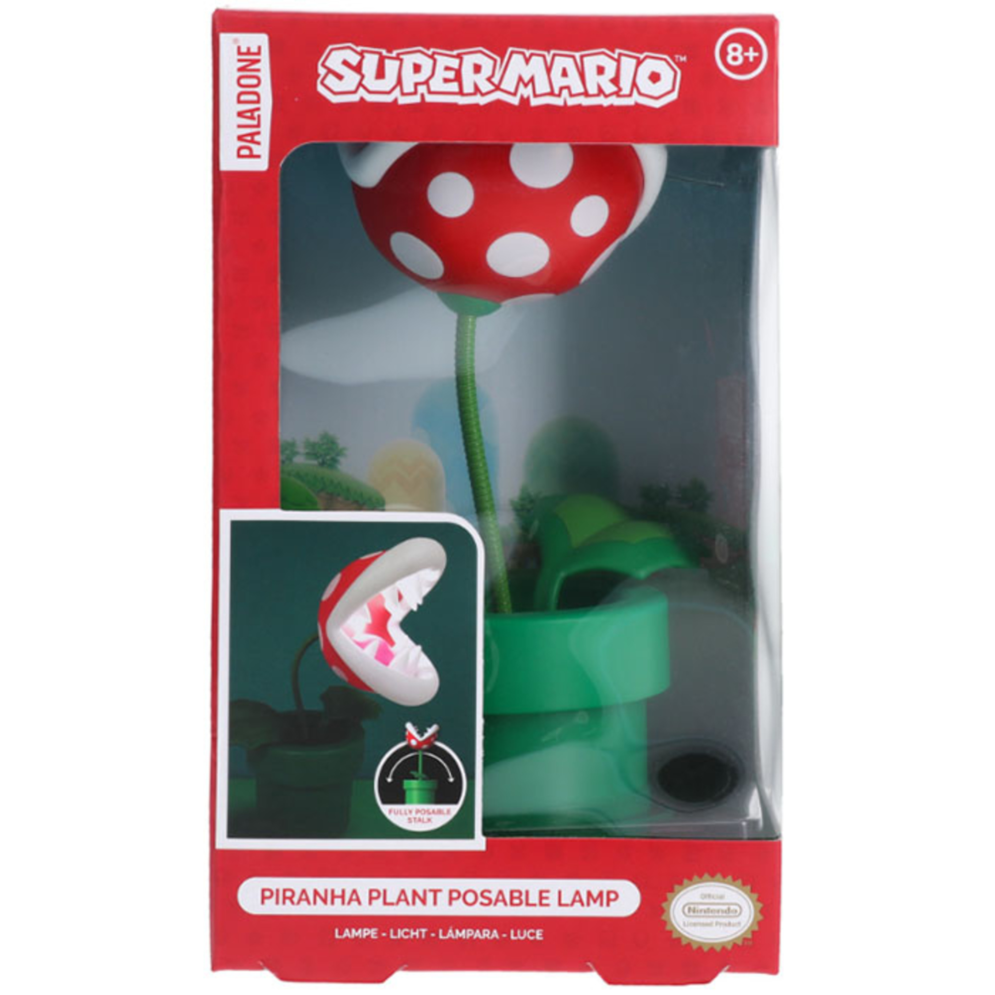 Paladone lampada mini super mario pianta piranha - Super Mario