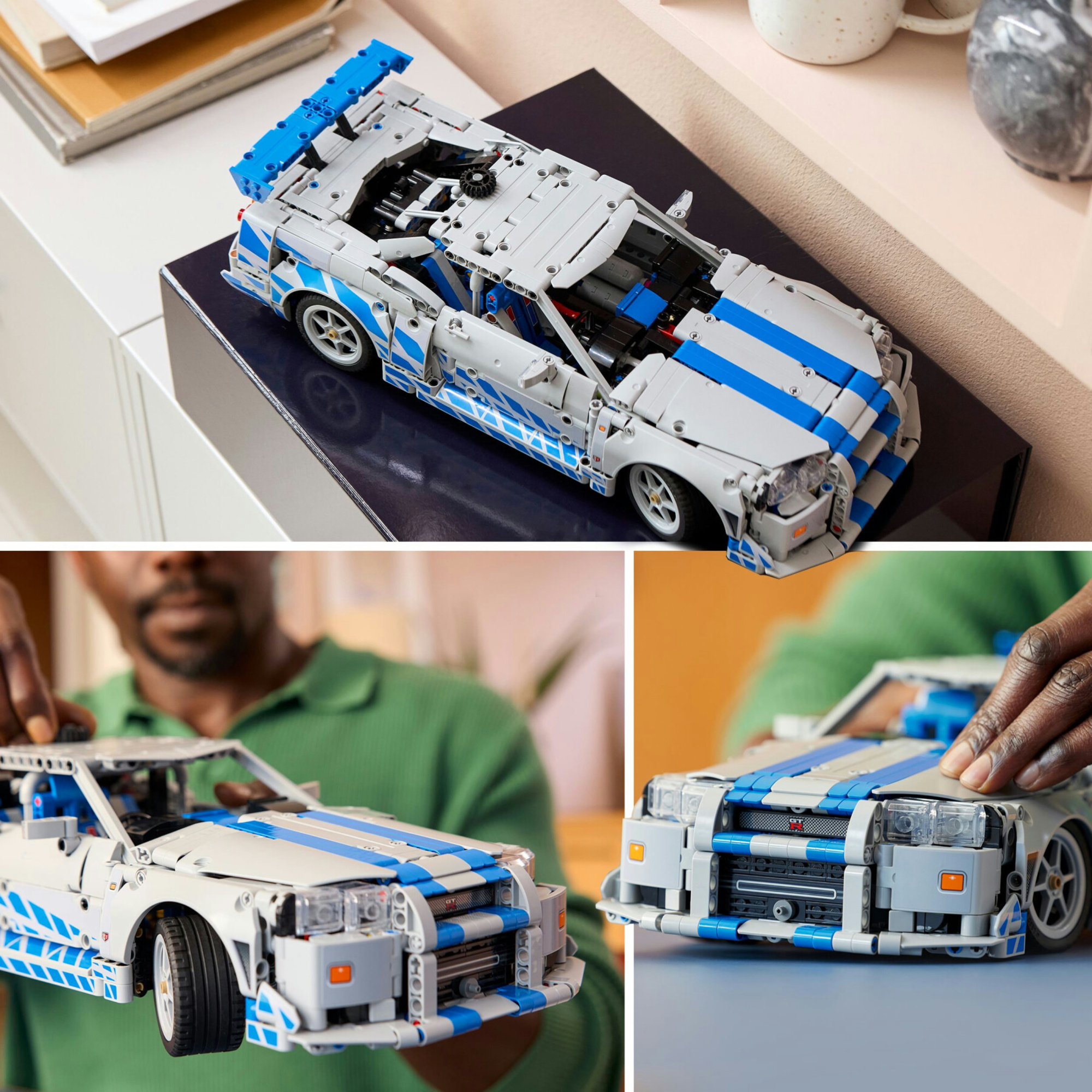 Lego technic 42110 nissan skyline gt-r: modellino adulti, derapata - Lego