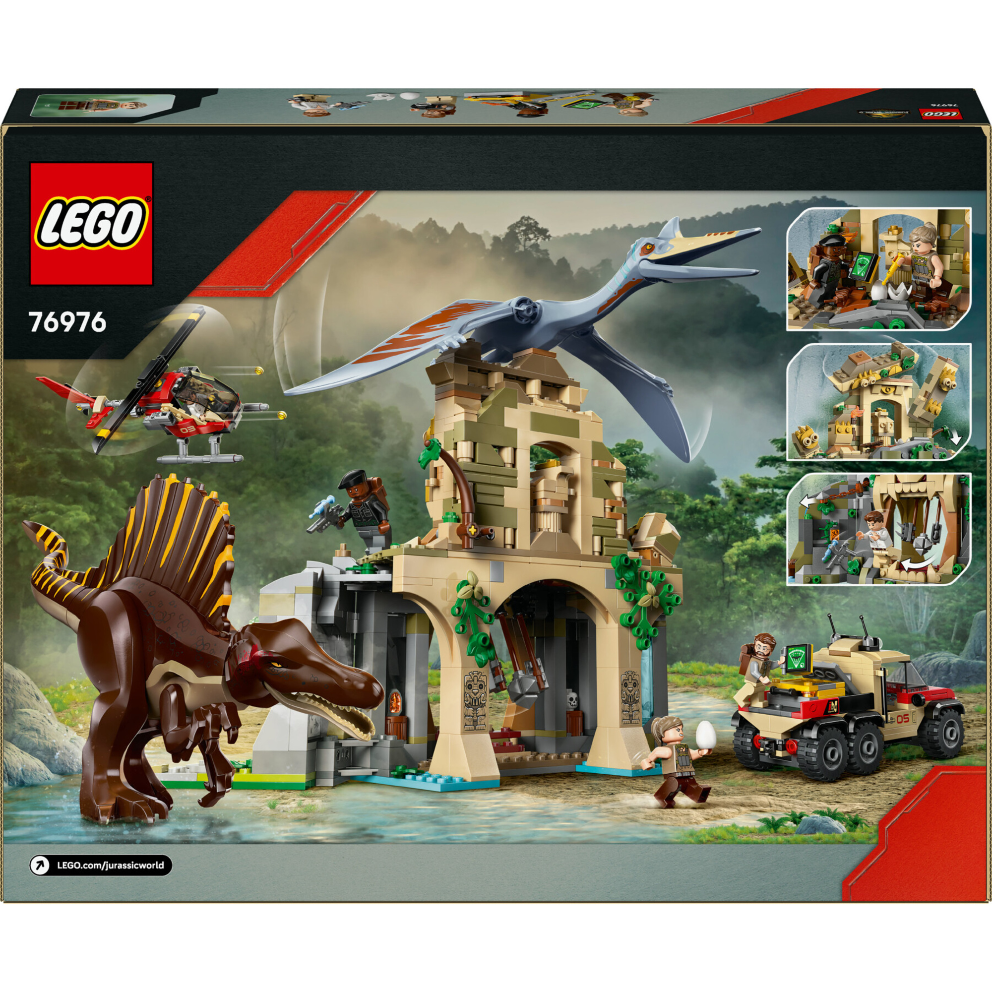 Lego jurassic world – 76976 – missione aerea con spinosauro - Jurassic World, LEGO JURASSIC WORLD, Lego