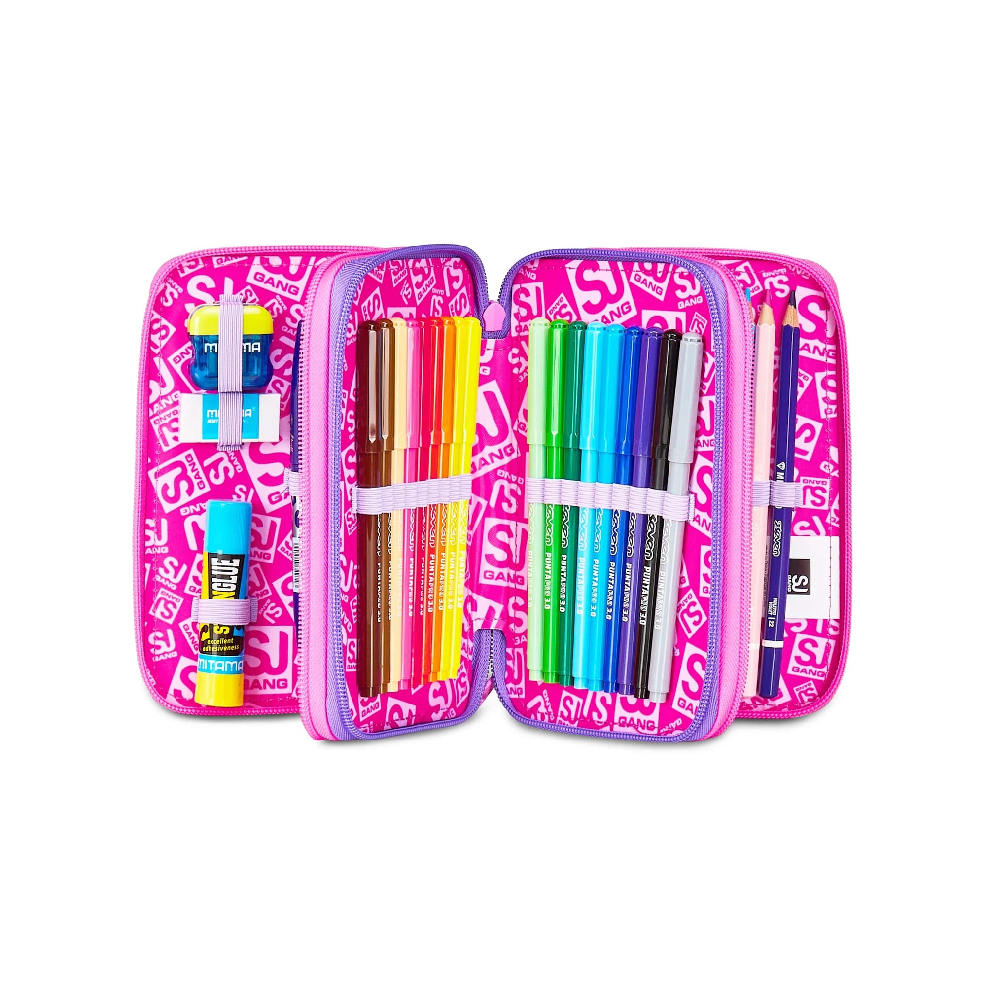 Astuccio 3 zip sj gang tinypatch girl - SEVEN