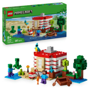 Lego minecraft 21275 casa giungla esplosiva: tnt, barca, 3 pers. 8+ - Lego