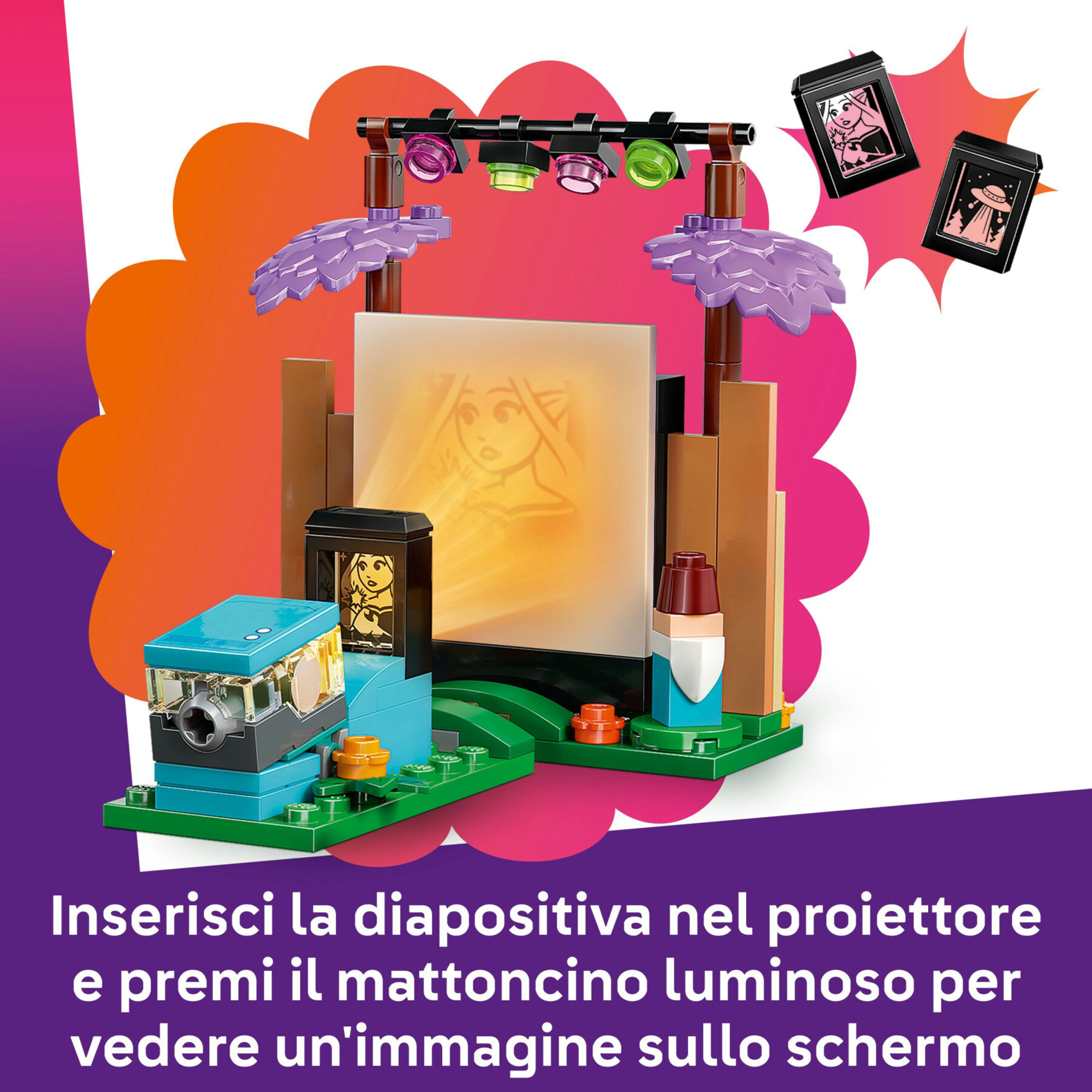 Lego friends 42642 movie night amicizia: 2 mini bamboline 6+ - LEGO FRIENDS