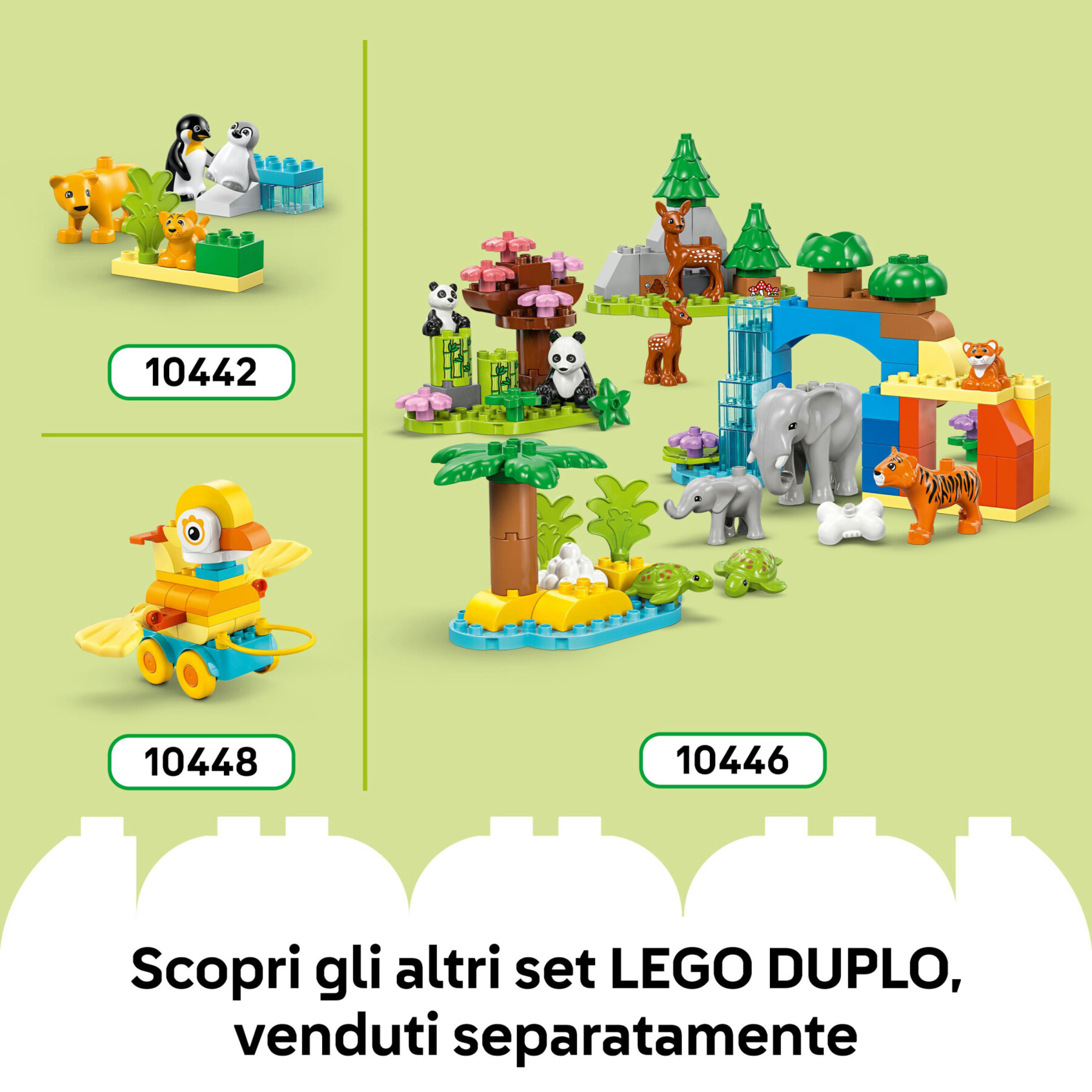 Lego duplo 10451 dinosauri ruote 3in1: costruisci 3 coppie 3+ - LEGO DUPLO, Lego
