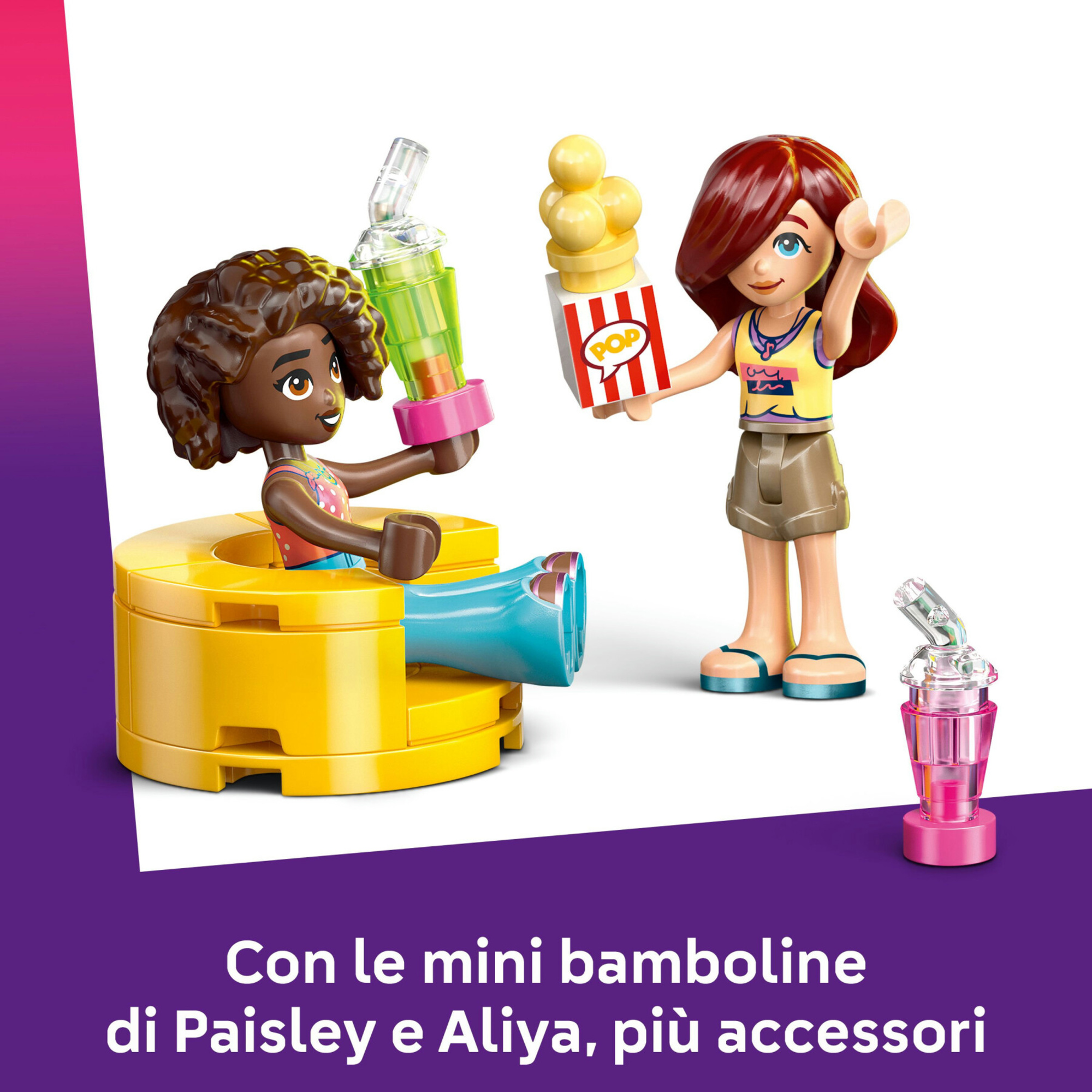 Lego friends 42642 movie night amicizia: 2 mini bamboline 6+ - LEGO FRIENDS