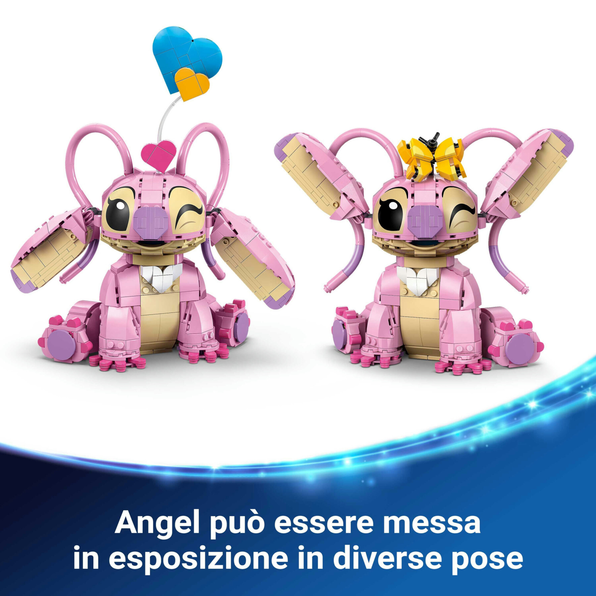 Lego disney 43257 angel lilo & stitch: personaggio, palloncini 9+ - Lego
