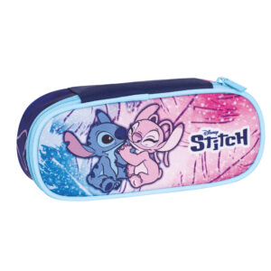 Bustina astuccio round plus lilo & stitch cute and fluffy - SEVEN, Disney
