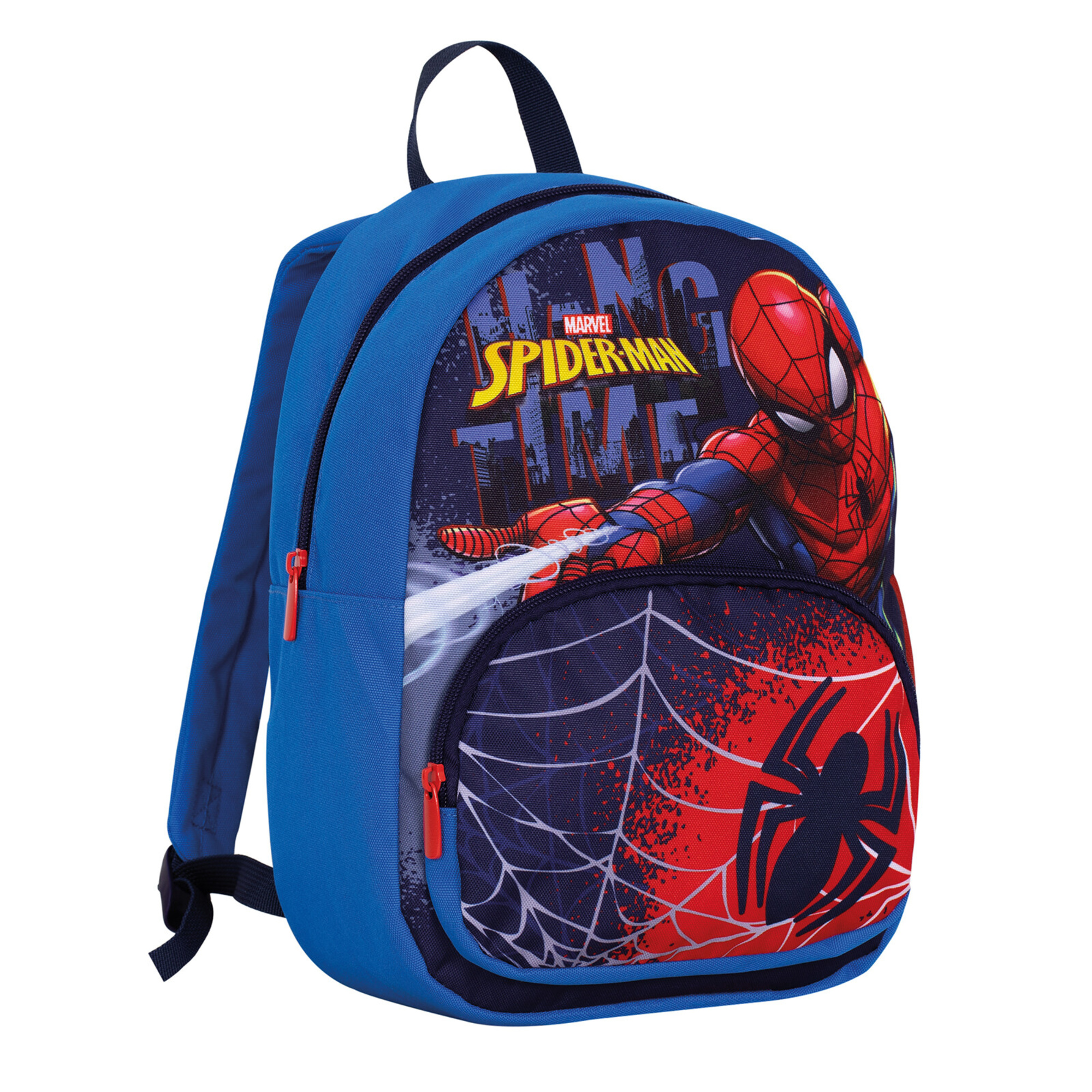 Zaino small spiderman asilo con tasca frontale con zip - SEVEN, Spiderman