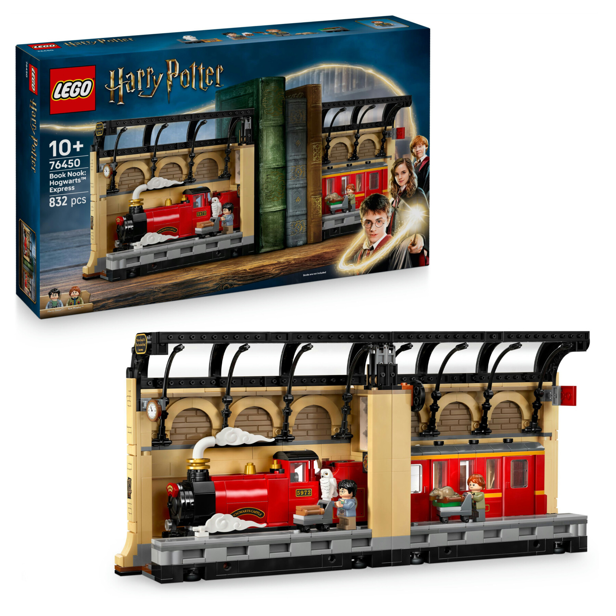 Lego harry potter 76450 book nook hogwarts express: treno, 4 pers. 10+ - Toys Center