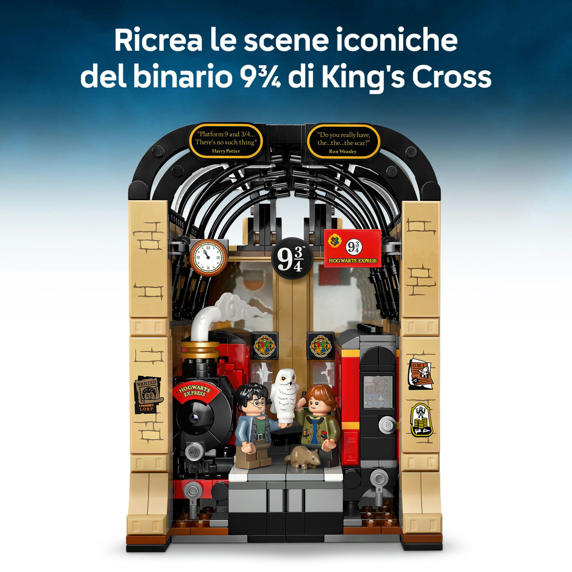 Lego harry potter 76450 book nook hogwarts express: treno, 4 pers. 10+ - LEGO® Harry Potter™, Lego