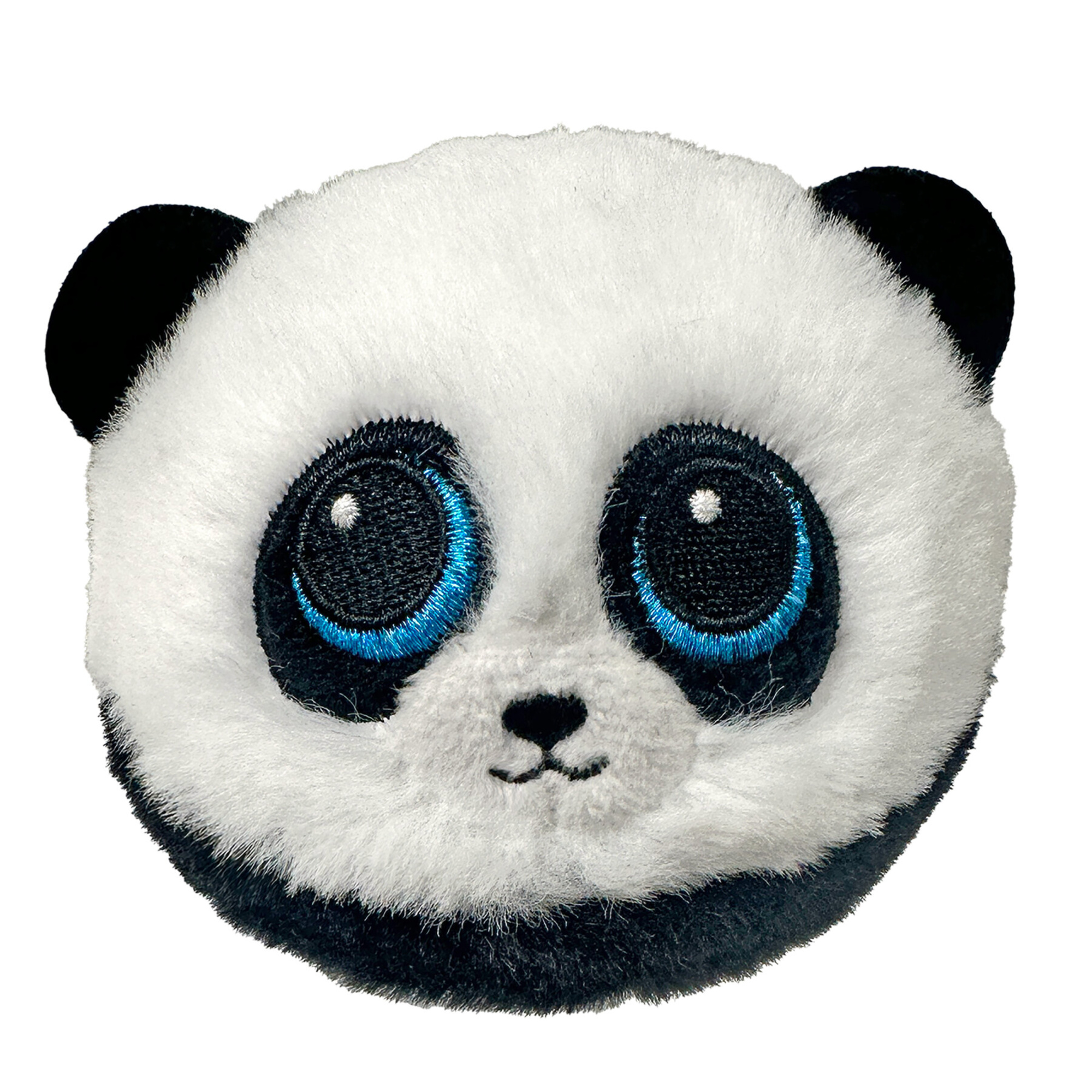 Ty beanie bouncers - checkers il panda con gli occhioni azzurri, teneri animaletti rimbalzanti tutti da collezionare, t83004 - TY