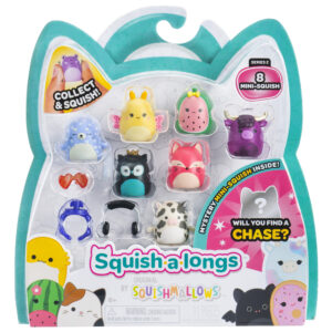 Squish a longs  pack 8 personaggi e 2 accessori blister - SQUISH A LONGS