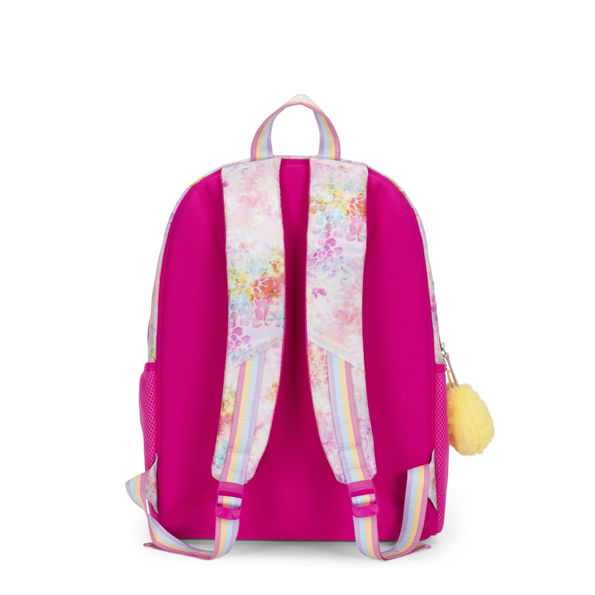 Zaino scuola organizzato con chiusure a zip orso mofu mofu bambina 28l con stampe fluffy - 