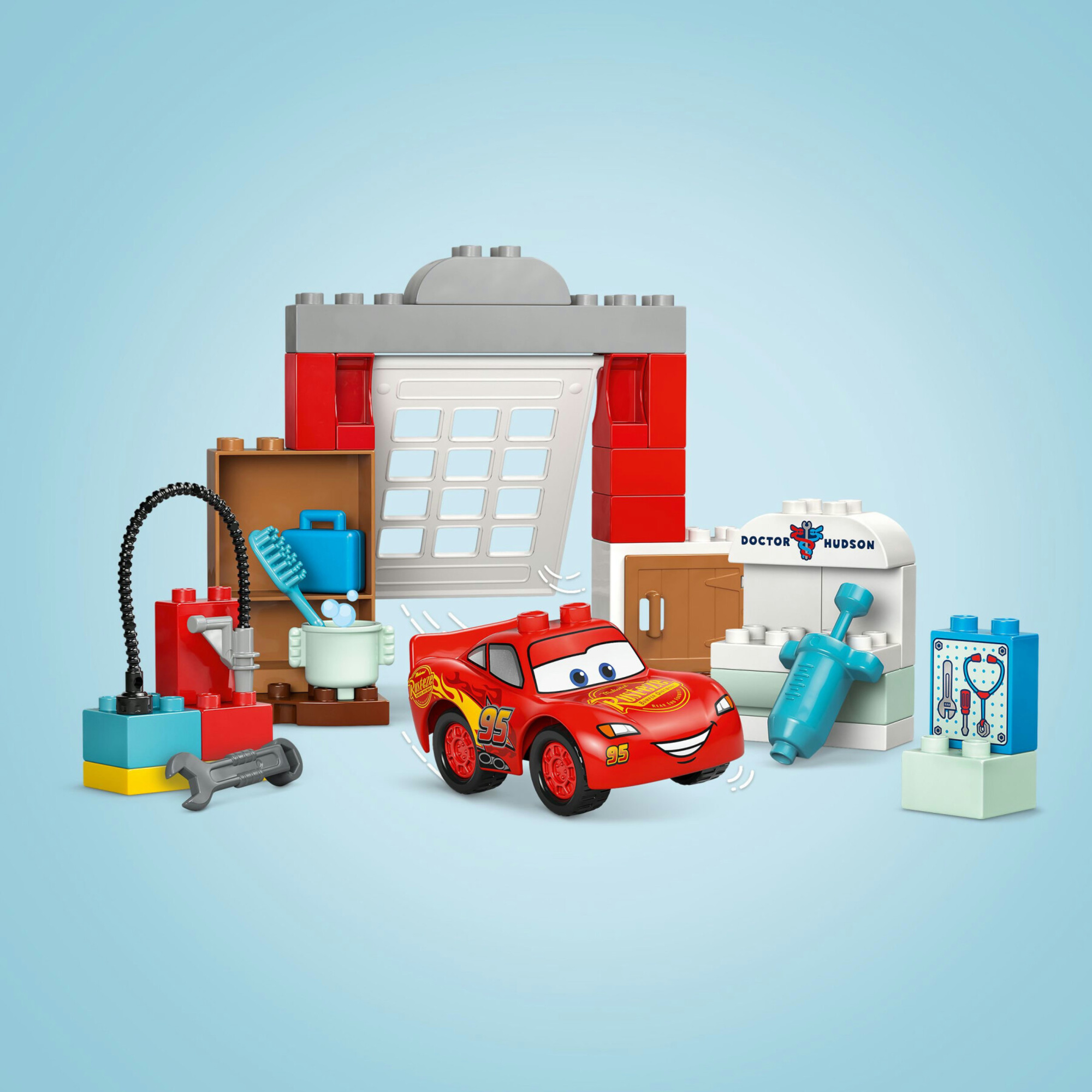 Lego duplo disney pixar 10456 mcqueen doc: macchina, accessori 2+ - LEGO DUPLO, Lego