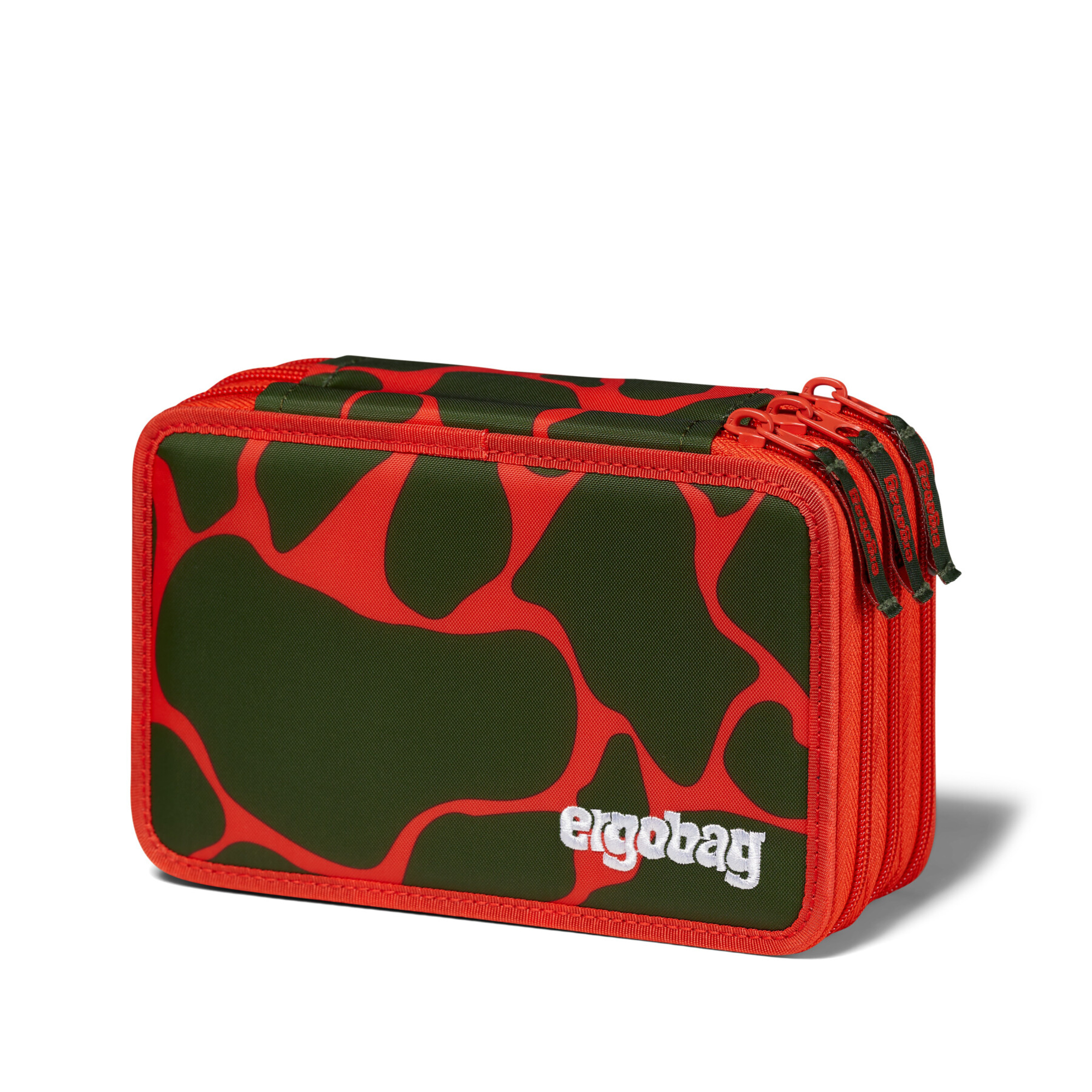 Ergobag astuccio maxi 3-zip fire dragonbear - niente più caos di matite! - Ergobag